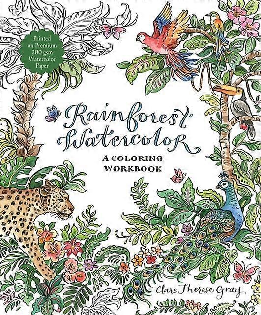 Rainforest Watercolor by Clare Therese Gray Paperback