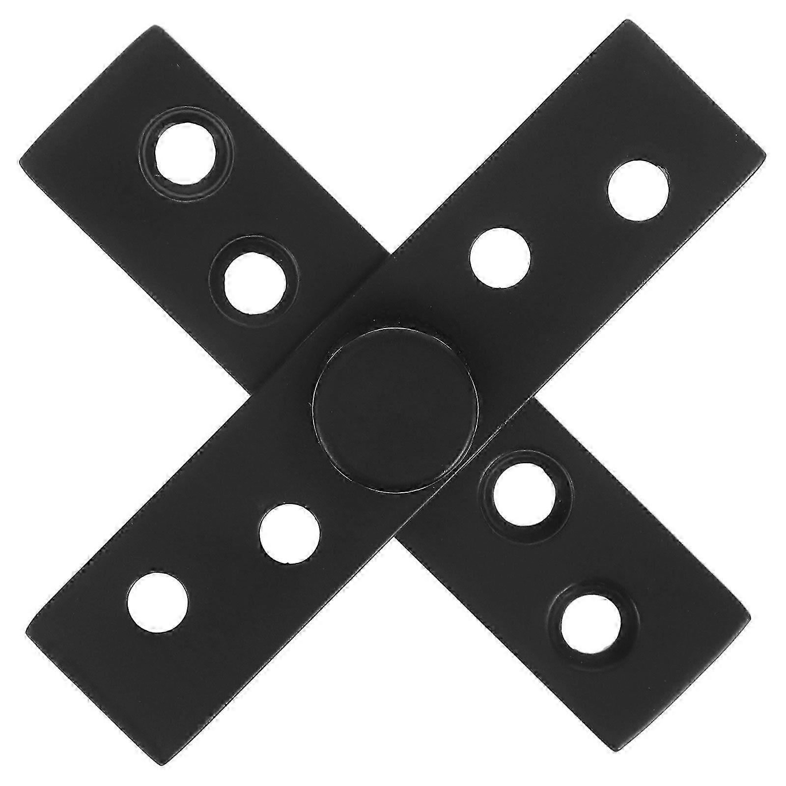 Rotating Hinge Door Pivot Hinge Concealing Hinge Stainless Steel Rotating Hinge Pivot Hinge Hidden Door Pivot Hinge 360 Degree Rot7.50X2.10X1.70CMBlac