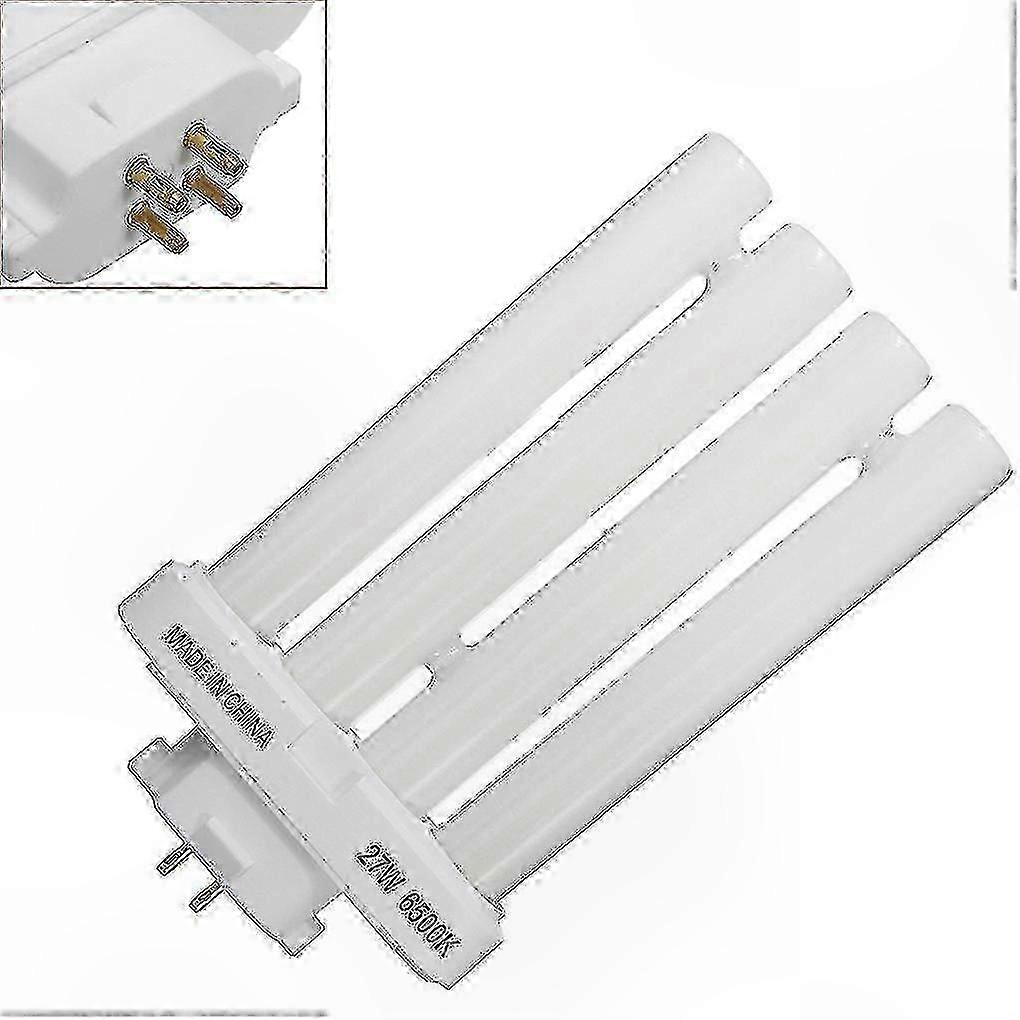 4-Pin Quad Tube 27W 6500K Energy Saving Compact Fluorescent Light Bulb with 4 Rows