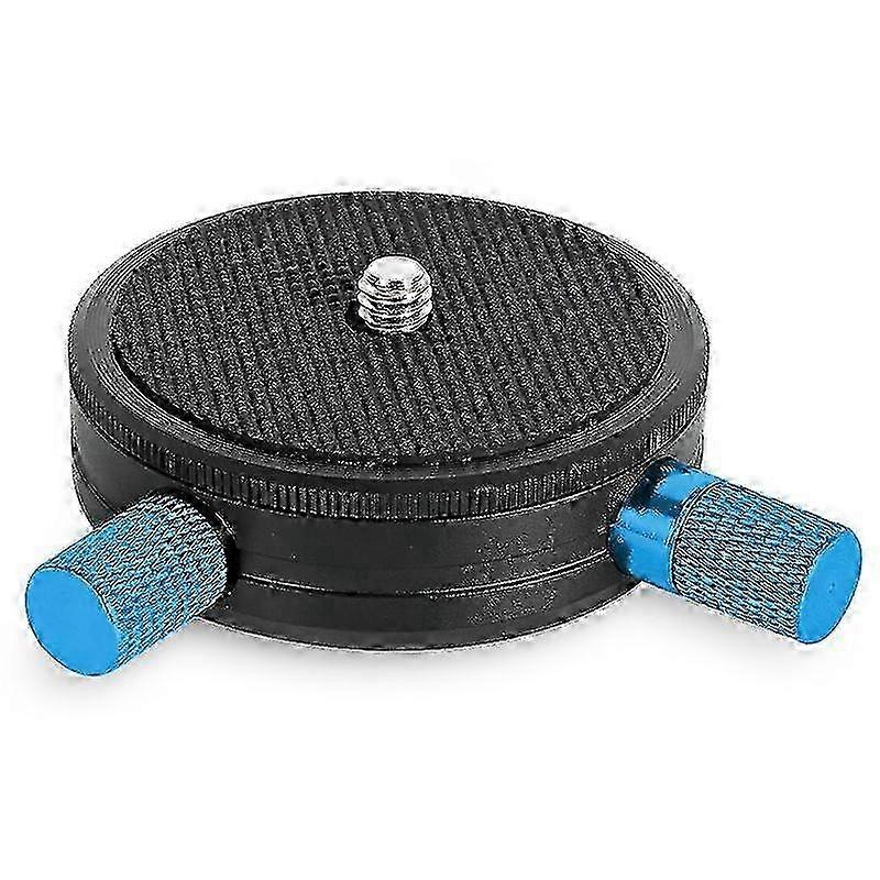 BEXIN QR-02 360 Degree Rotation Quick Release Head Camera Tripod Base Plate (Black) 2025