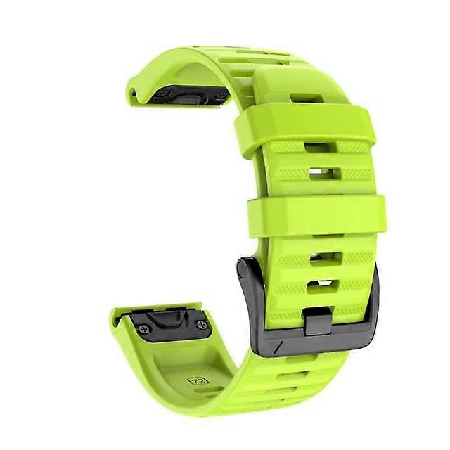 Quickfit Watchband Strap Silicone Color E 26mm/22mm Easyfit For Fenix 6X 5X 5X Plus 3 3HR Watch