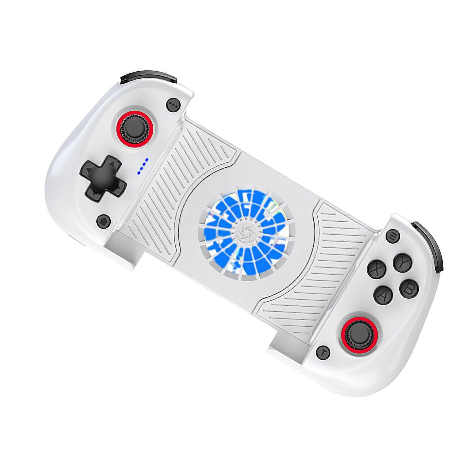 Ergonomic Wireless Controller Joysticks for Multiple Device, Antilip Grip for Intense Mobile Gaming Immersive Experience  White