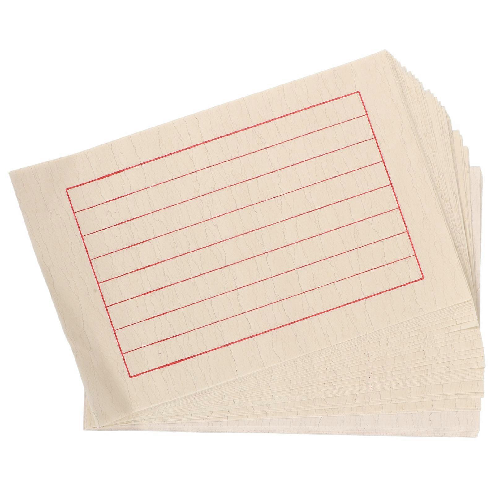 Chinese Calligraphy Paper Calligraphy Paper for Practice 50 Sheets