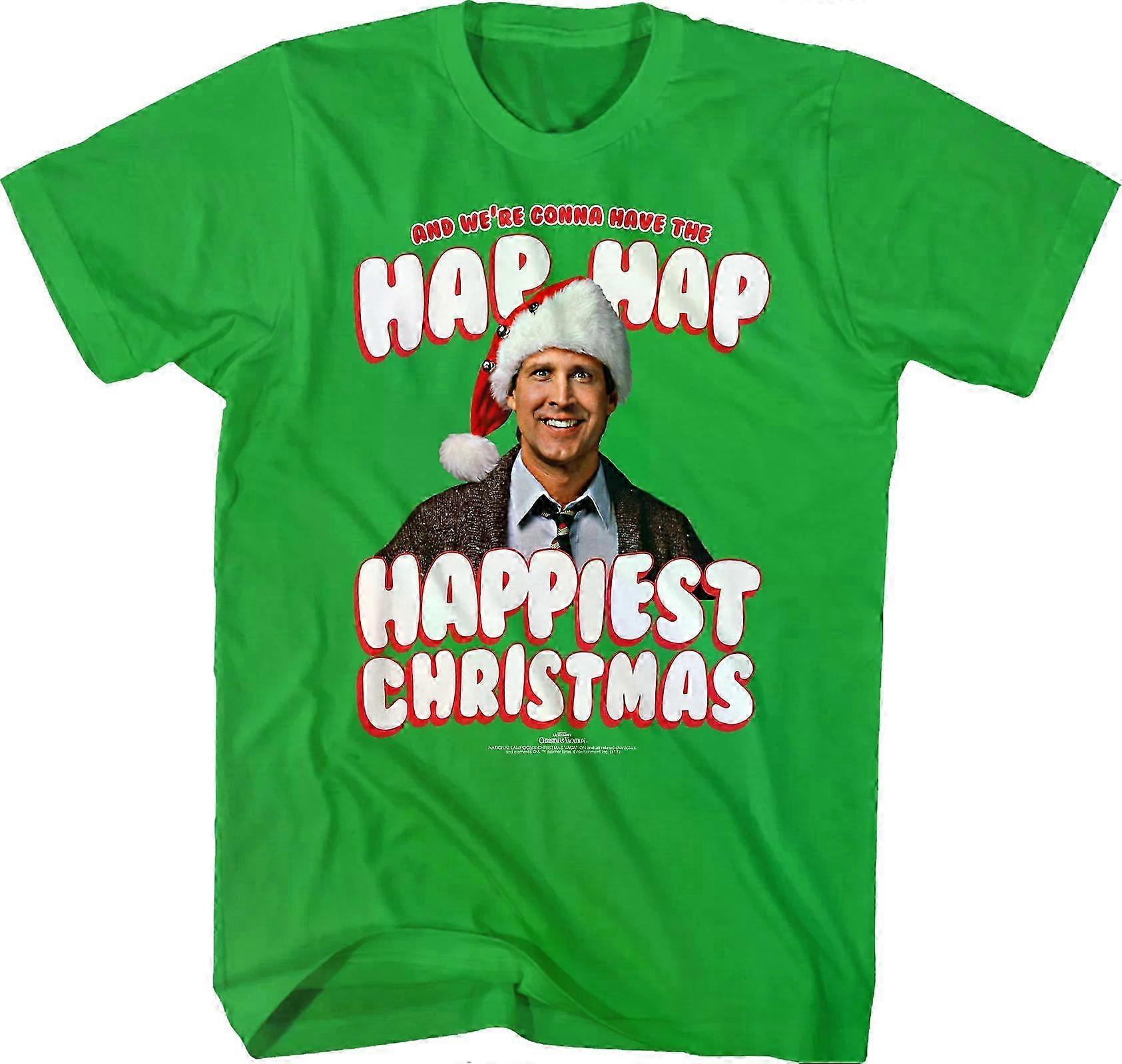 Camiseta Hap Hap Happiest Christmas Vacation de Rockinstone