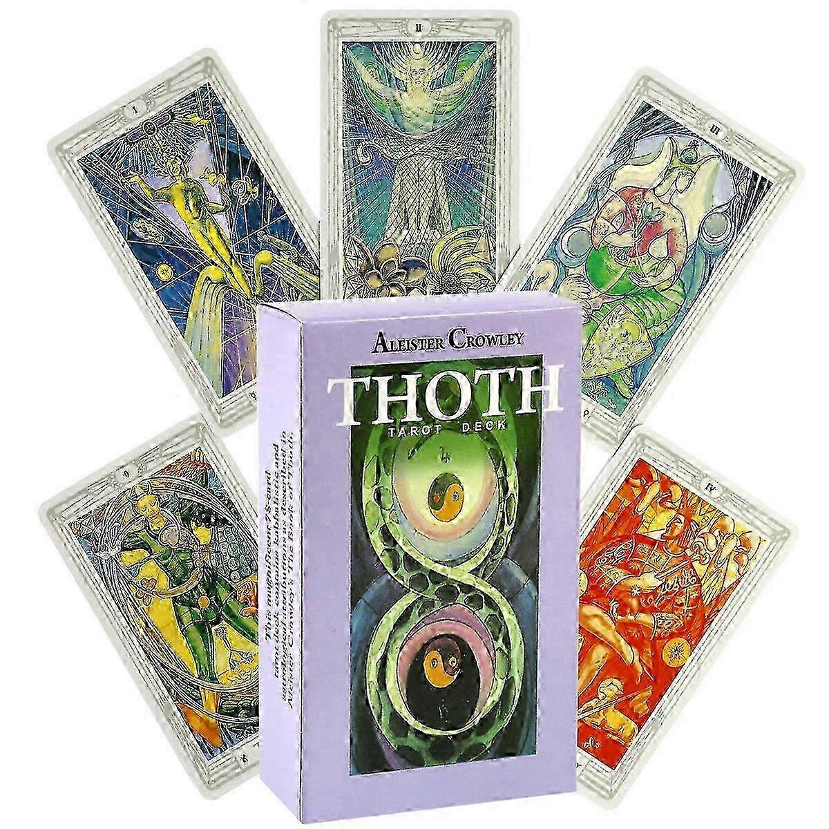 Thoth Tarot Deck Guide: Aleister Crowley Divination Cards