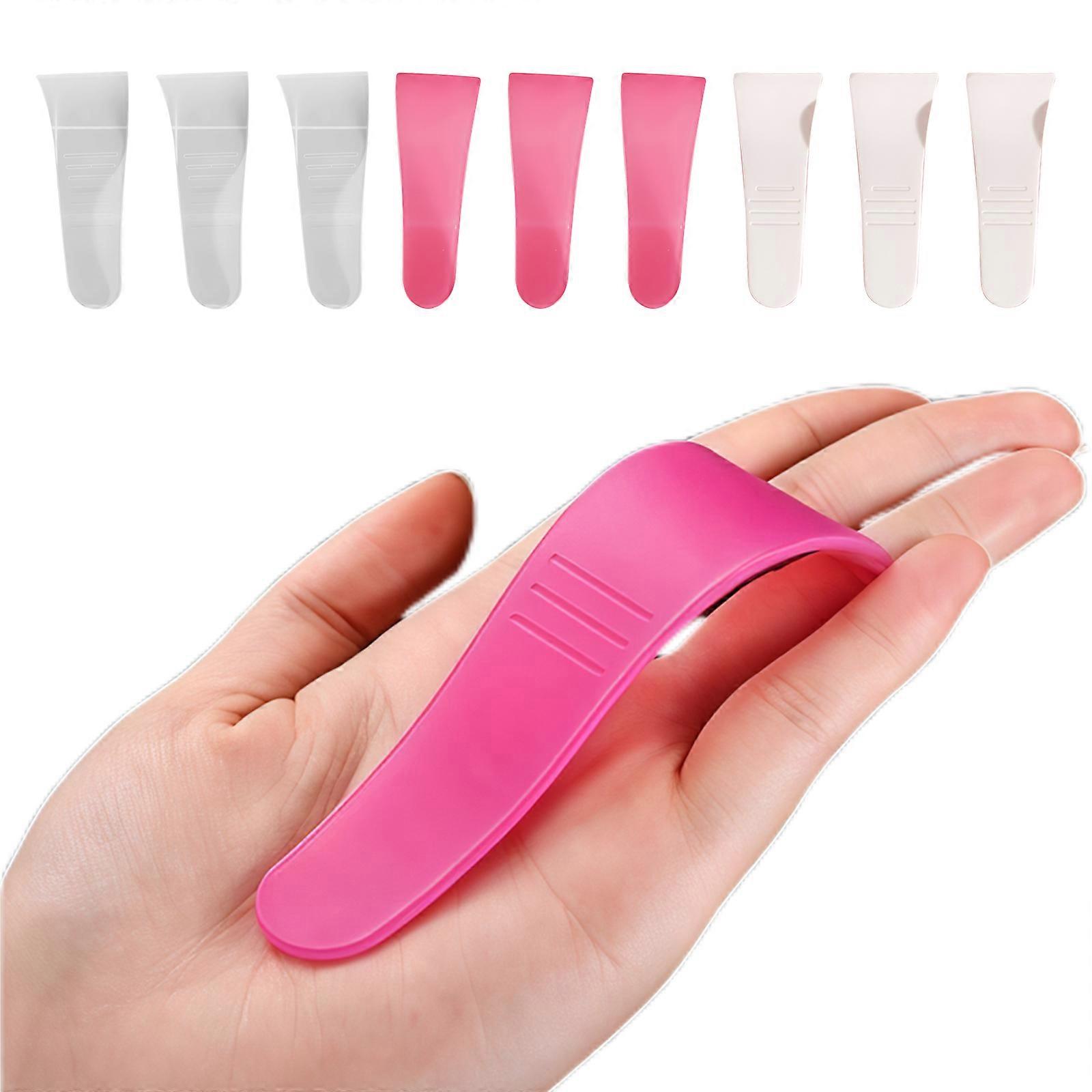 Two Purpose Beauty Applicator Curveds Fit Body Curves For Waxing Creams And Skincares PP Material Multicolor