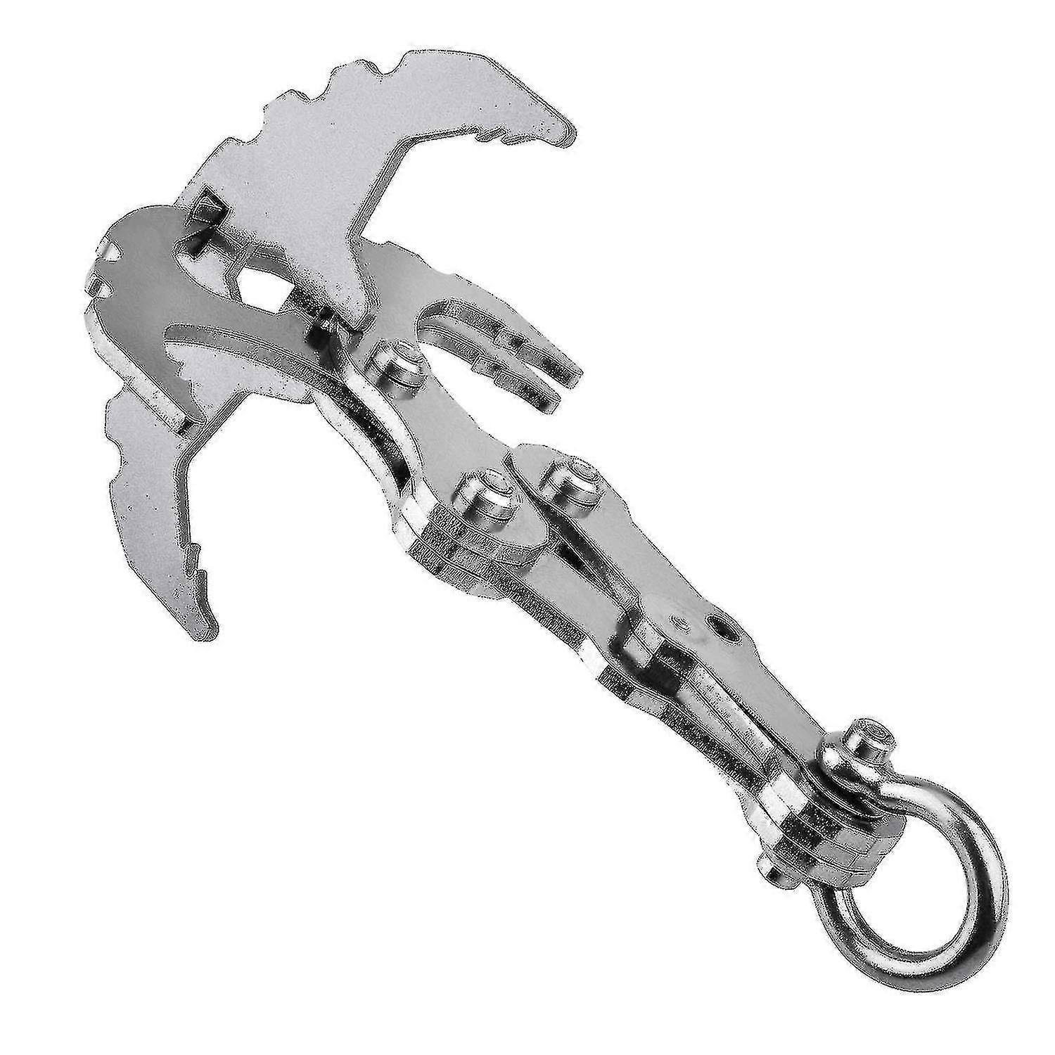 Grab Hook Multi-function Claw Hook Stainless Steel Outdoor Rock Climbing Multi-function Gravity Hook Gravity Hook Climbing Rope Hook Grappling Hook