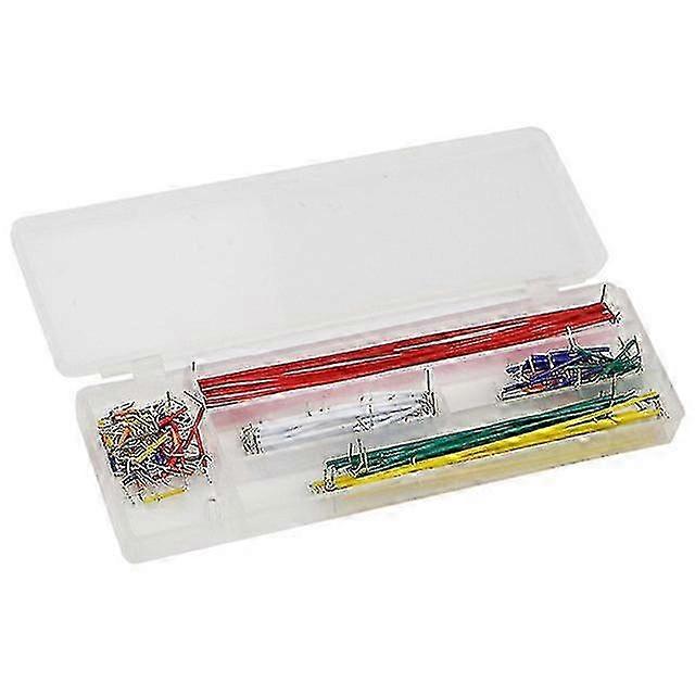 Jumper Wire Kit vorgeformter Breadboard Jumper Kabelsatz 14 Längen verschiedene Jumper-Linien für Breadboard Prototyping Circuits