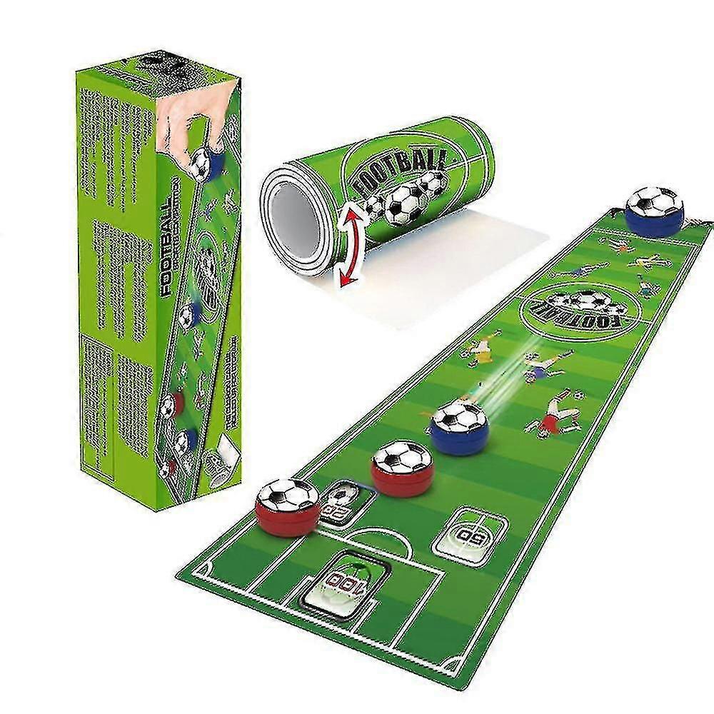 Tabletop Curling Game, Table Top Curling Bowling Football Game Set