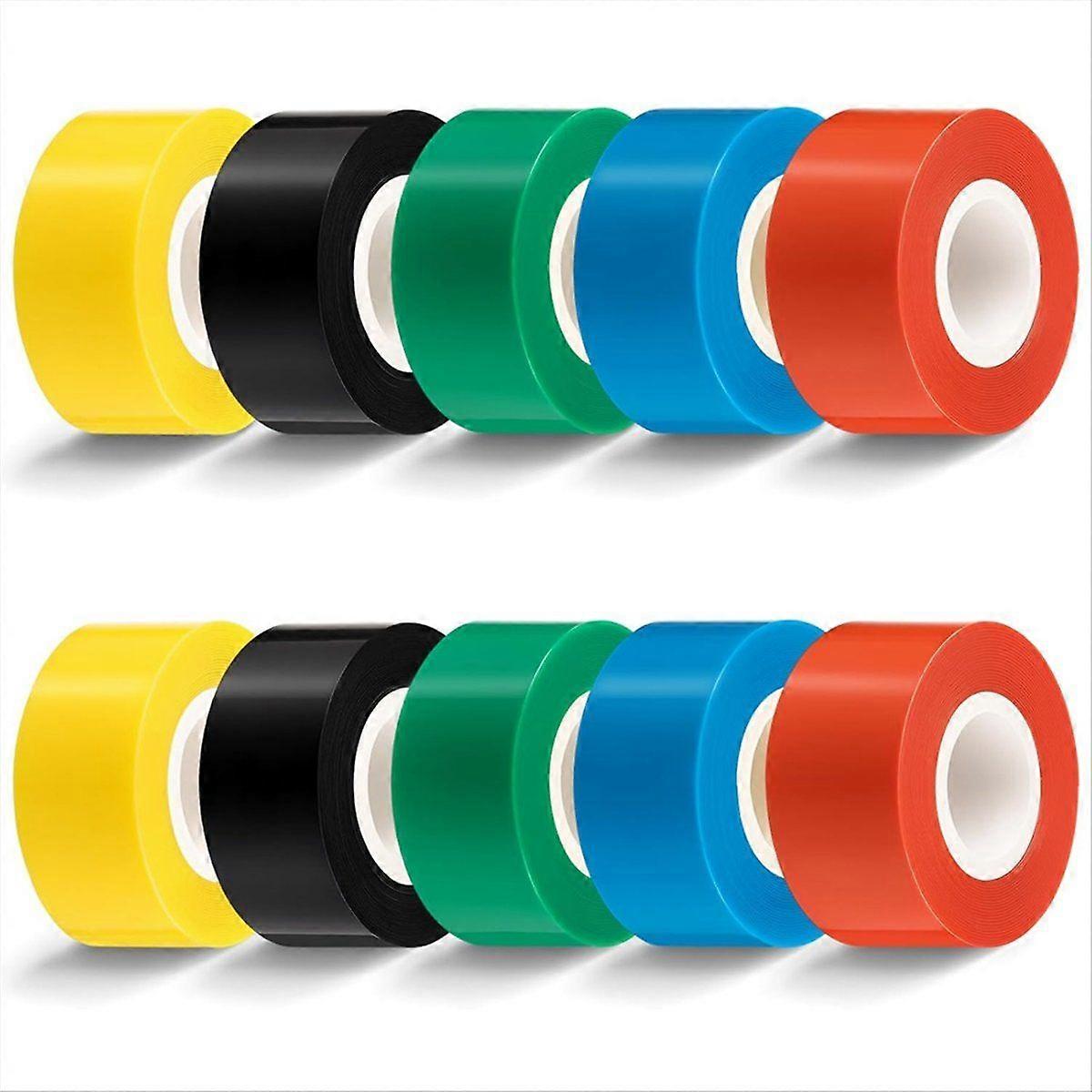 10 Rolls Self Fusing Silicone Tape