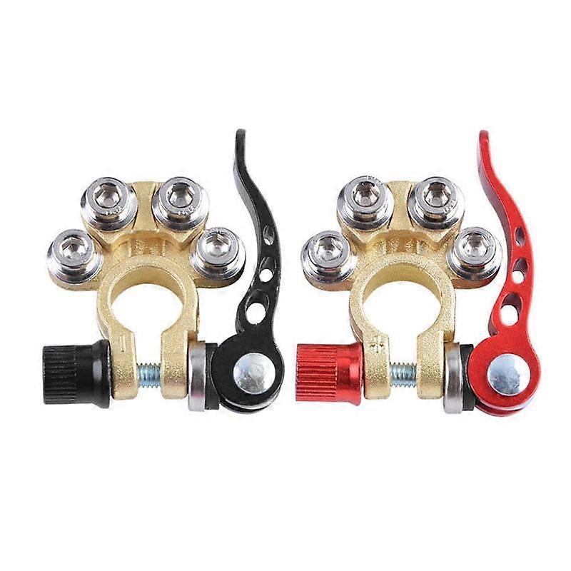 Pure Copper Tin Plated Car Battery Terminal Connector Corrosion Resistant for Long Lasting Performance Easy Quick Installation