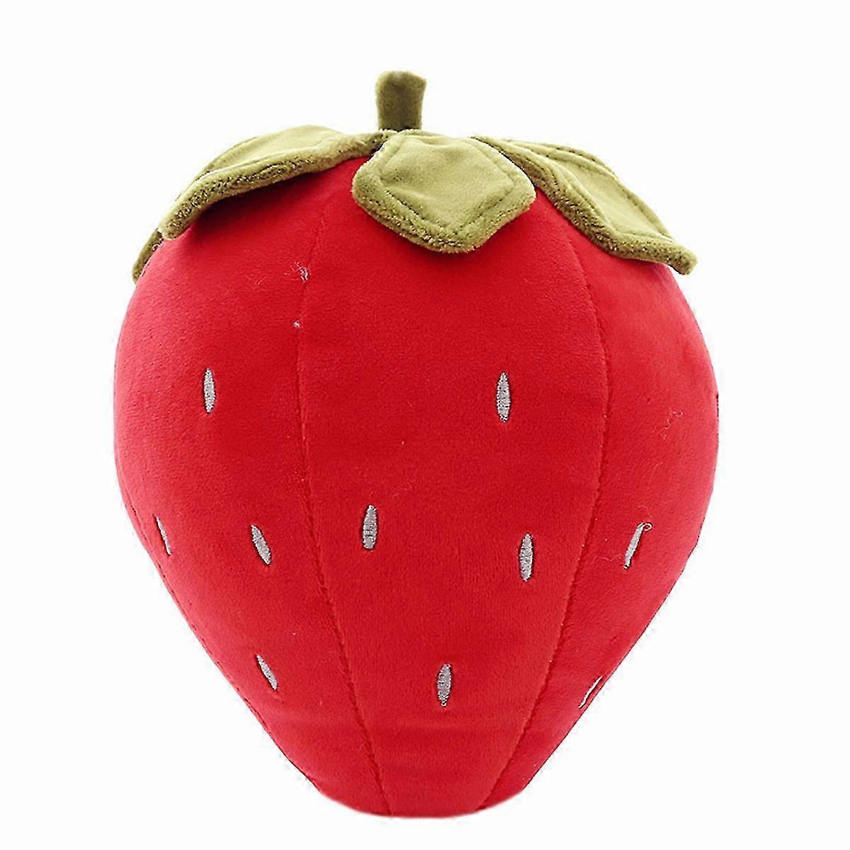 Strawberry Plush Doll 40cm Red Adorable Soft Toy for Children Hugging Pillow