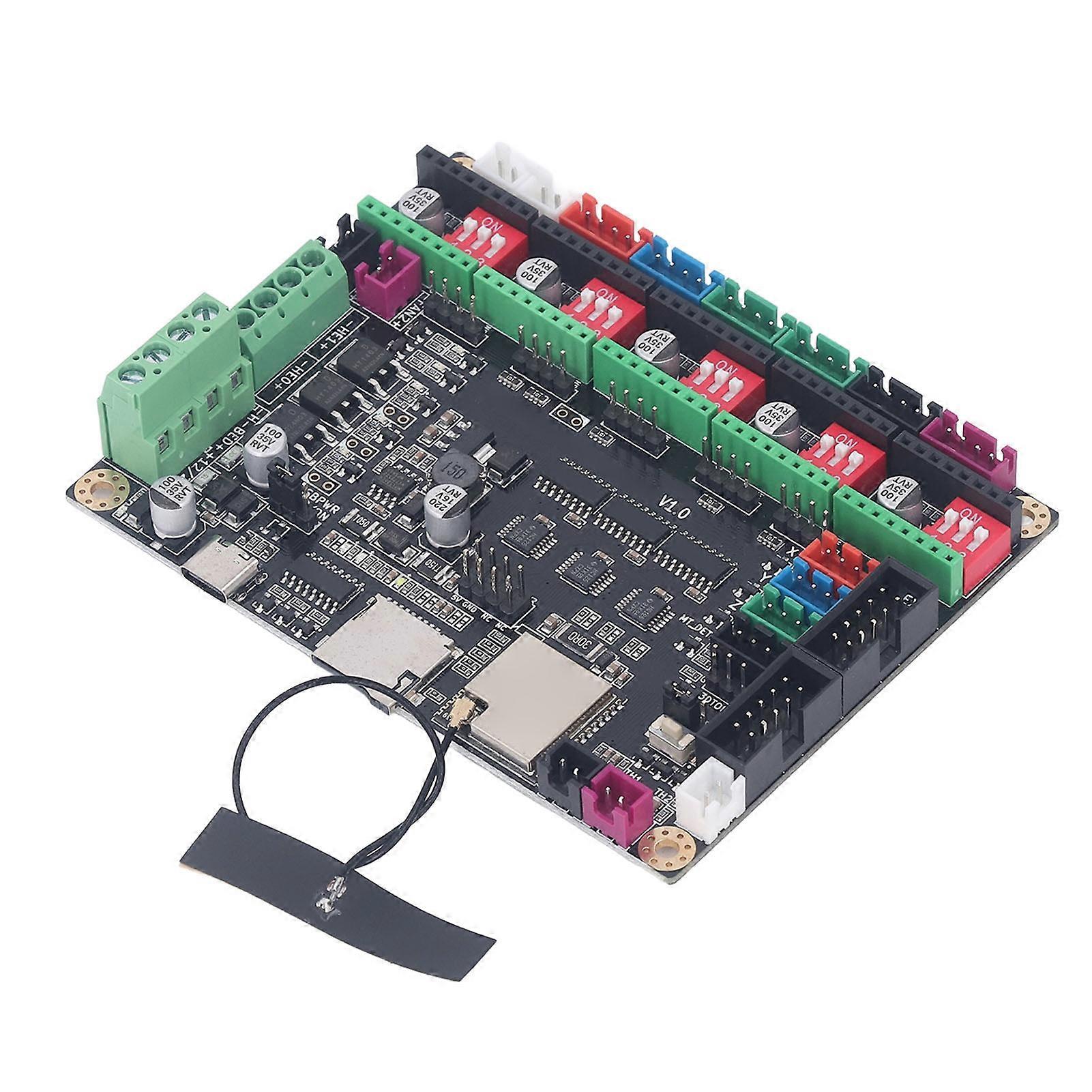 5Pcs TMC2209 Stepper Motor Driver with Heat Sink for MKS TinyBee V1.0 3D Printer Control Board, DC12-24V