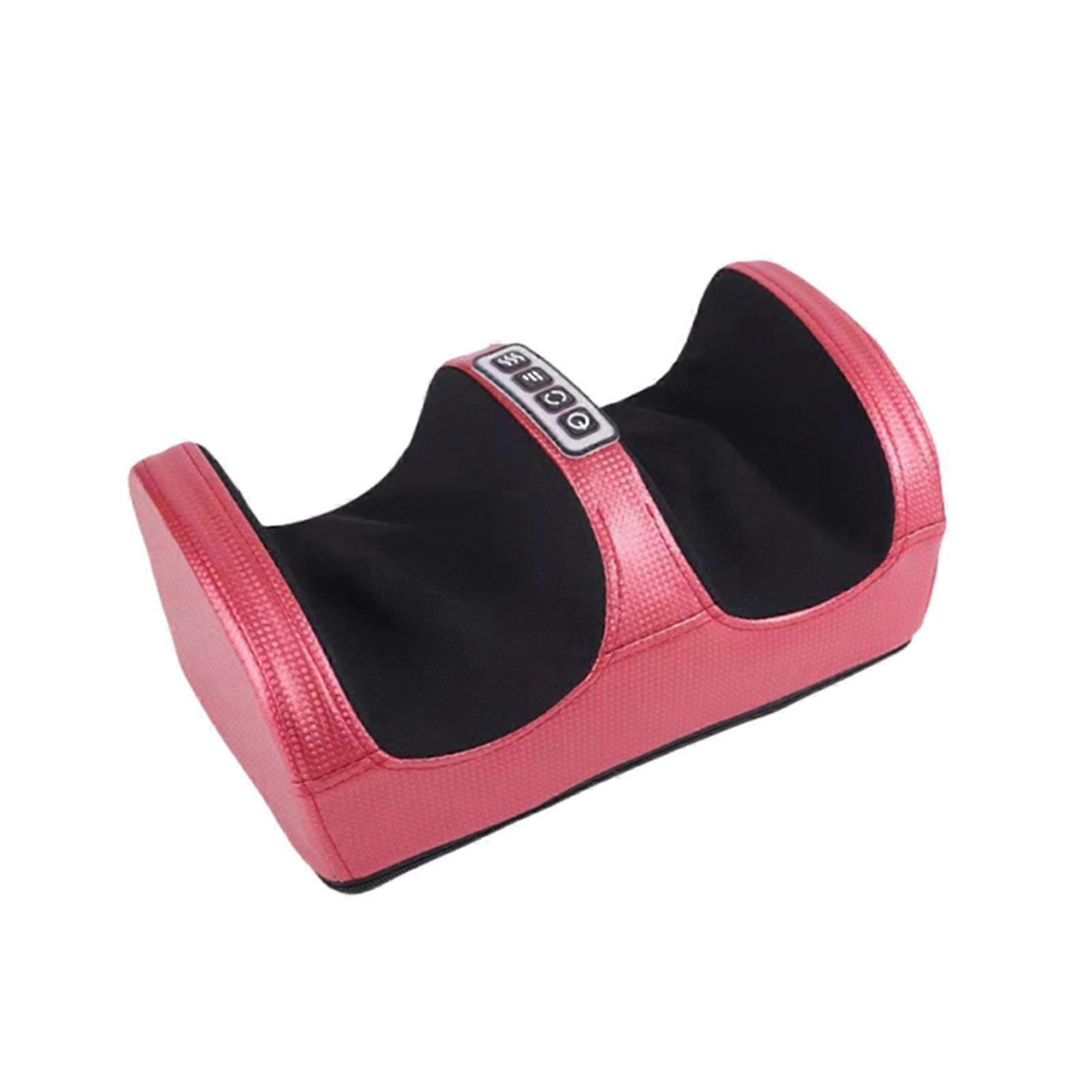 Jikaix Electric Foot Massager with Heating Function Adjustable Intensity Auto-Off Timer Pain Relief Deep Kneading Foot Massager