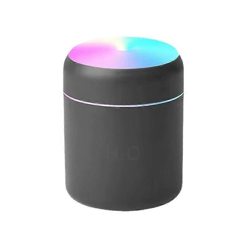Portable Mini Humidifier, 300ml with Colorful LED Night Light, USB Personal Desktop Humidifier