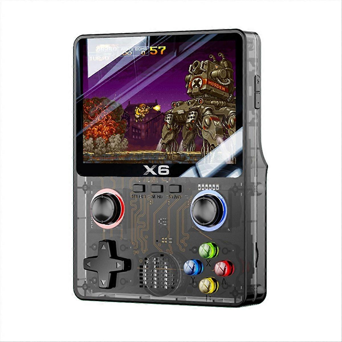 X6 Retro Game Console 3.5inch IPS Screen Handheld Game Player 32G A