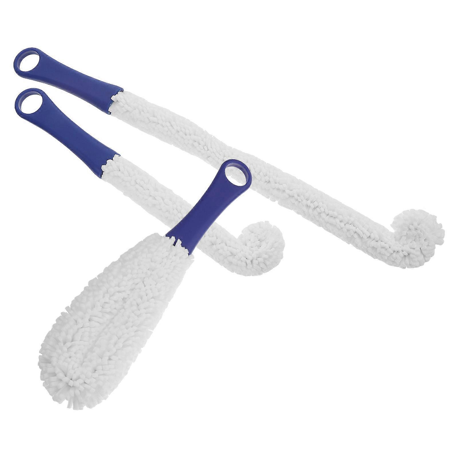Wine Glass Cleaning Brush for Efficient Use 3Pcs Foam Goblet Cleaner