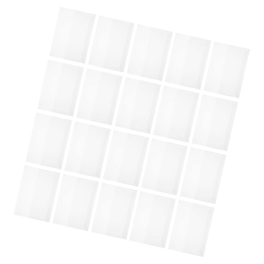 Waterproof Book Covers for Offering Protection 20Pcs Clear