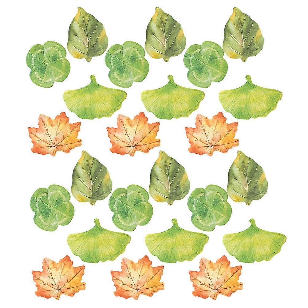 Assorted Leaf Notepad for Writing 120 Sheets