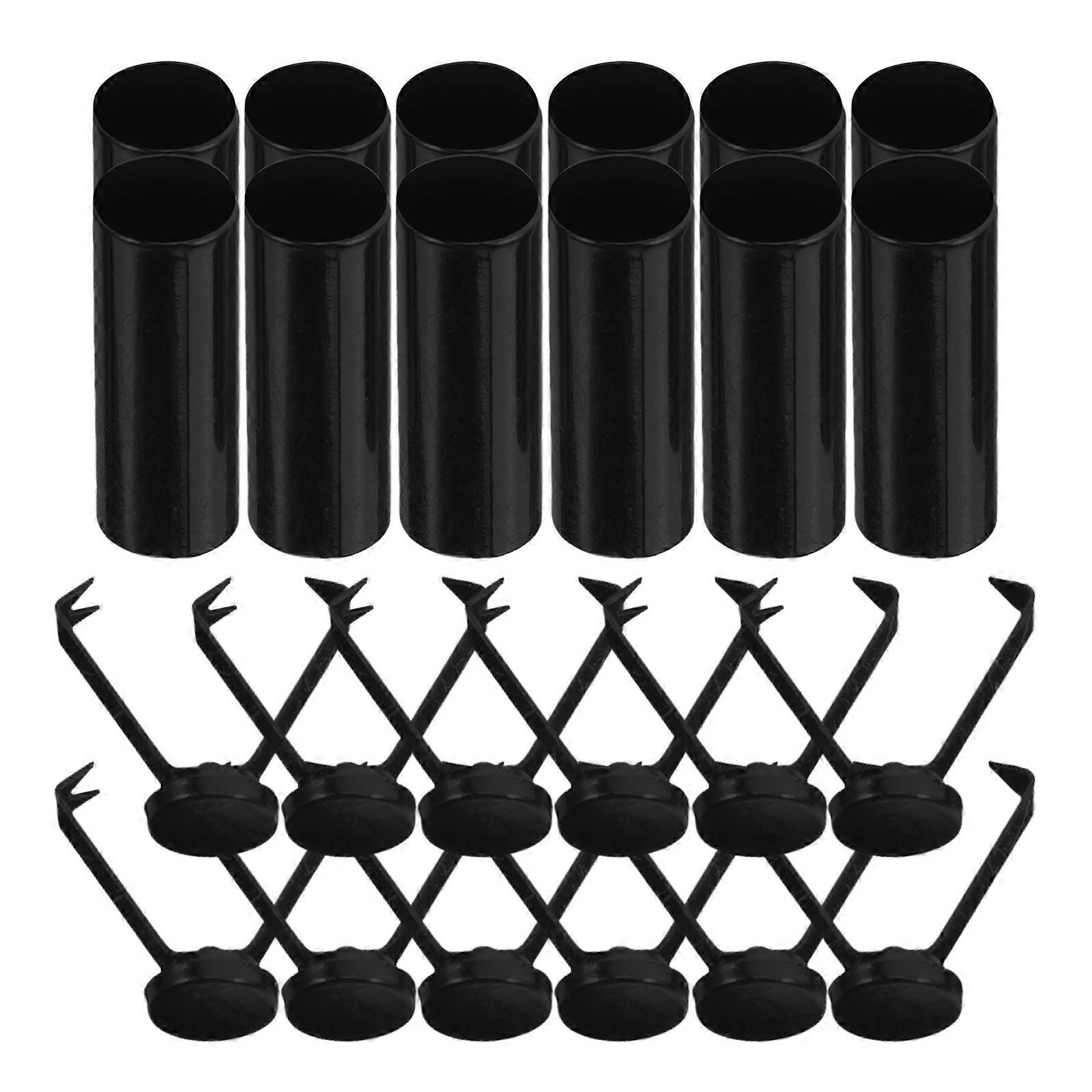 12pcs Silver Zinc Alloy Cord Locks for DIY Adjustable Length Fashion Accessories Hoodies Pants