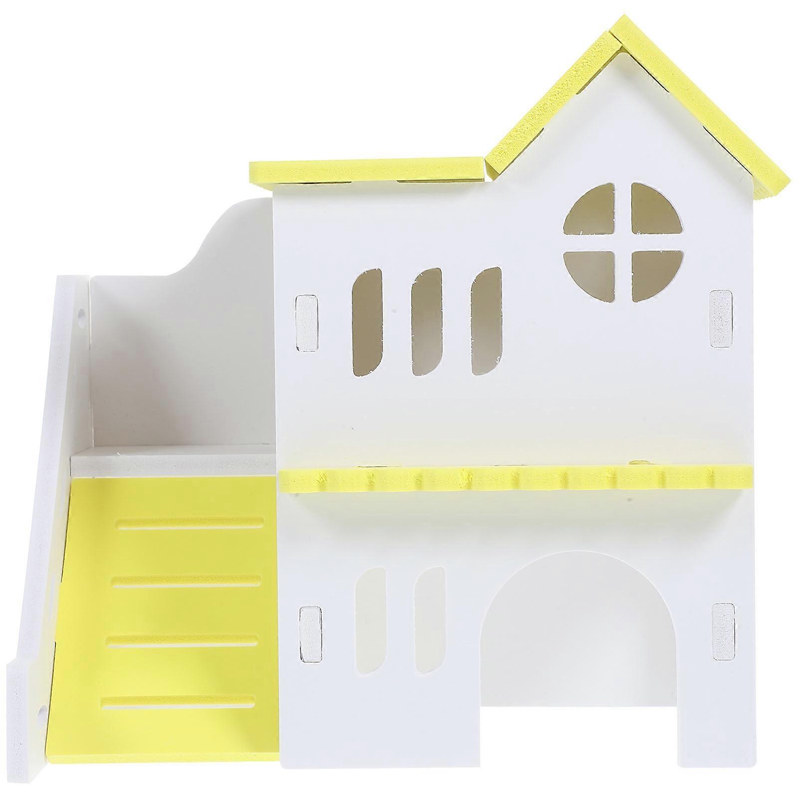 Hamster Playground PVC Hideout Villa for Pets Hamster Hideout