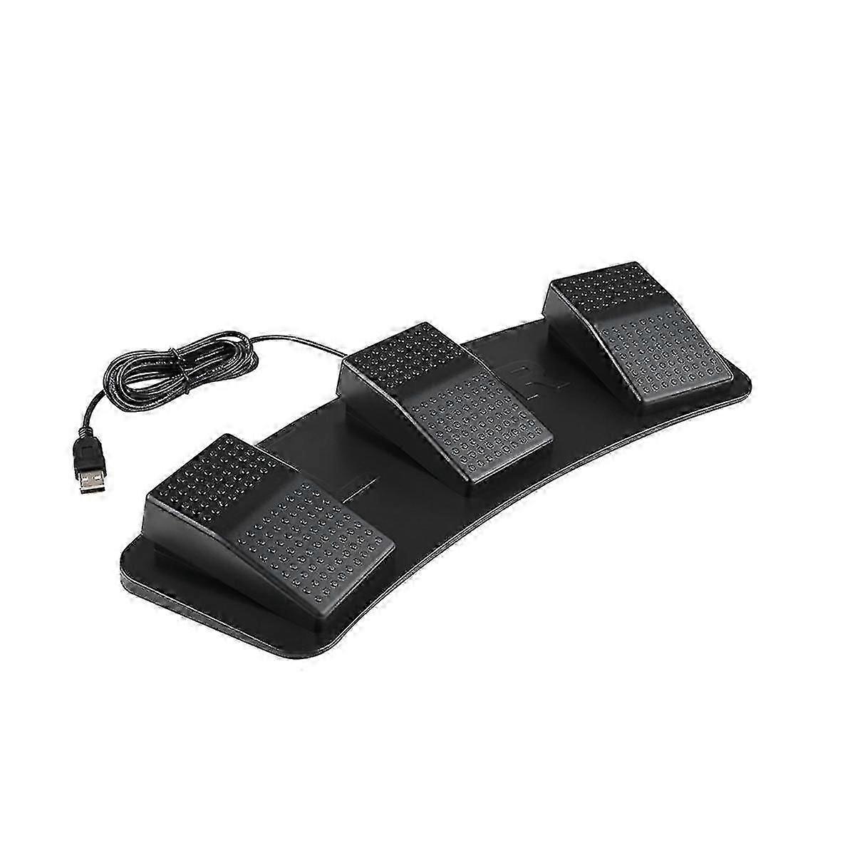 Usb Triple Foot Switcher Controller Key Customized Keyboard Gaming Multimedia Action Pedal For CompGOOD