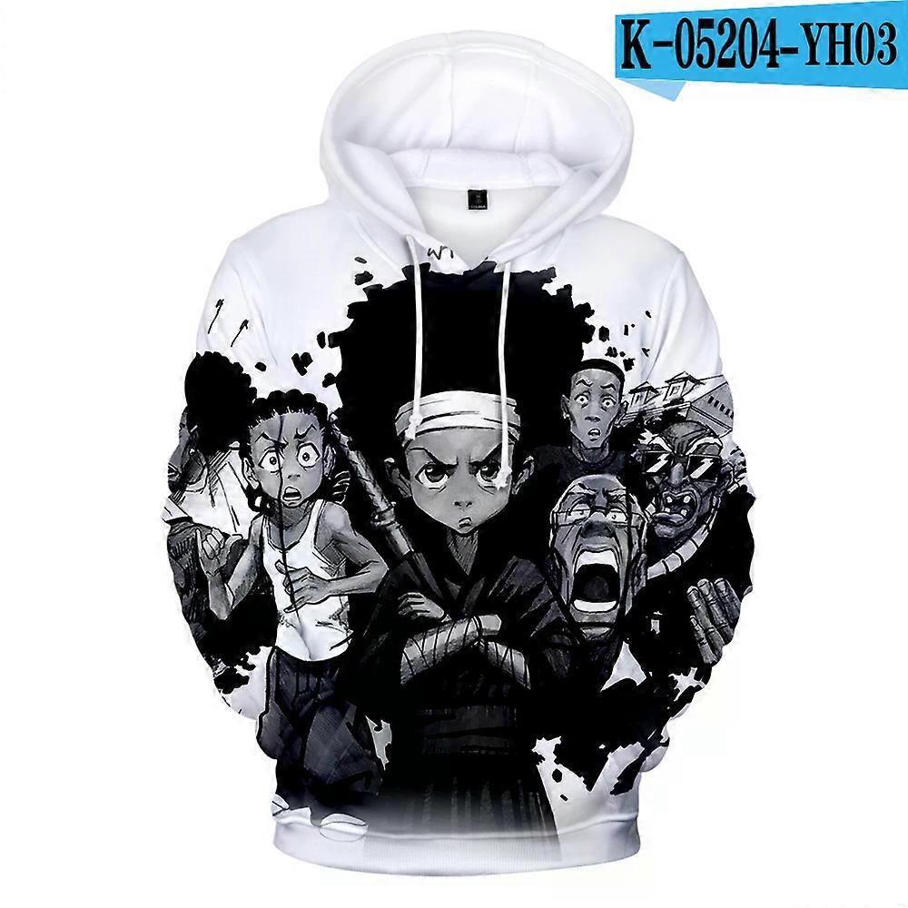 The Boondocks sweats �� capuche 3D mode sweat �� manches longues hommes �� capuche adulte d��contract�� Harajuku Streetwear unisexe v��tements sur