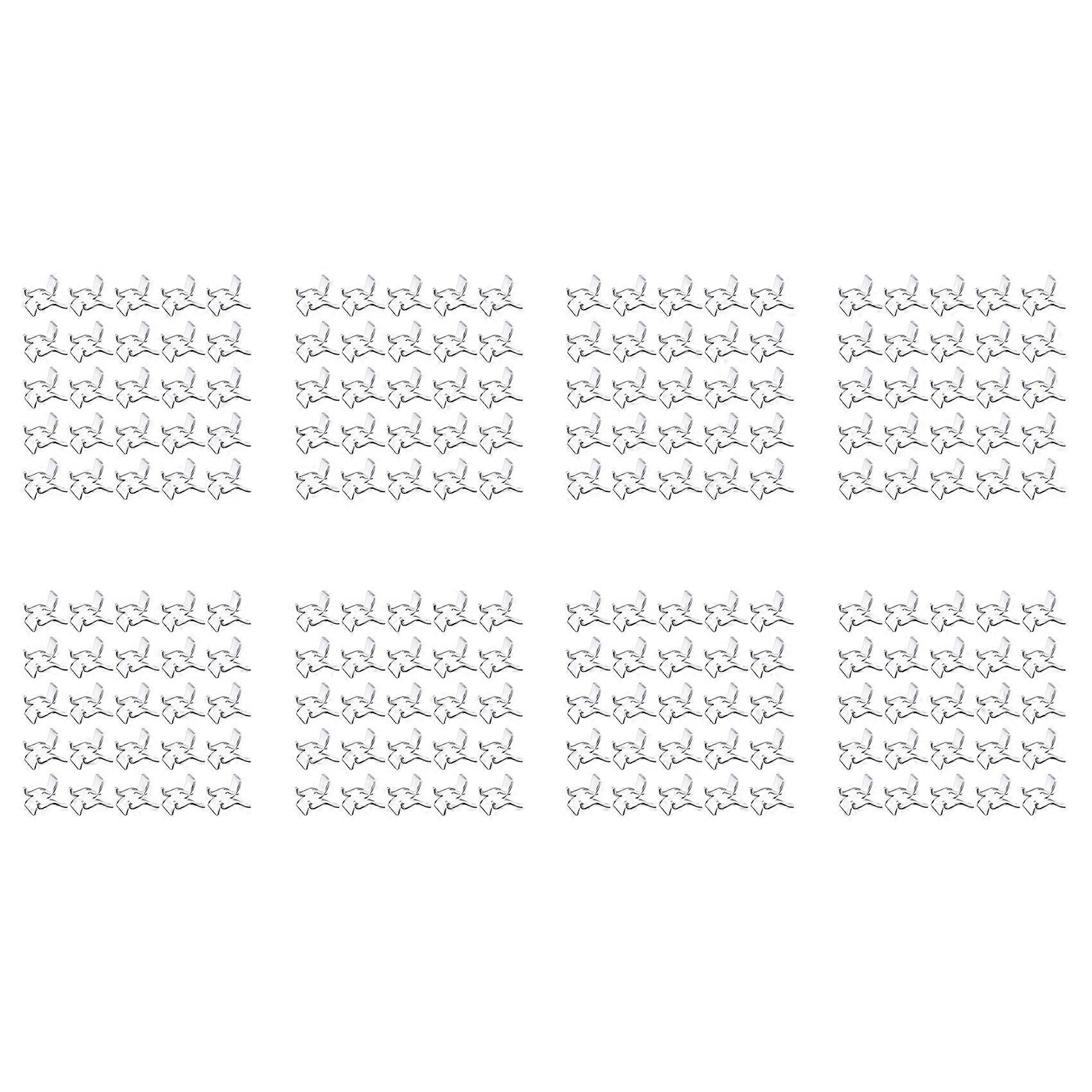 200 Pcs Acrylic Display Holder Clear Plastic Display Easel Stands Acrylic Display Easel Holders for Rock Mineral Agate