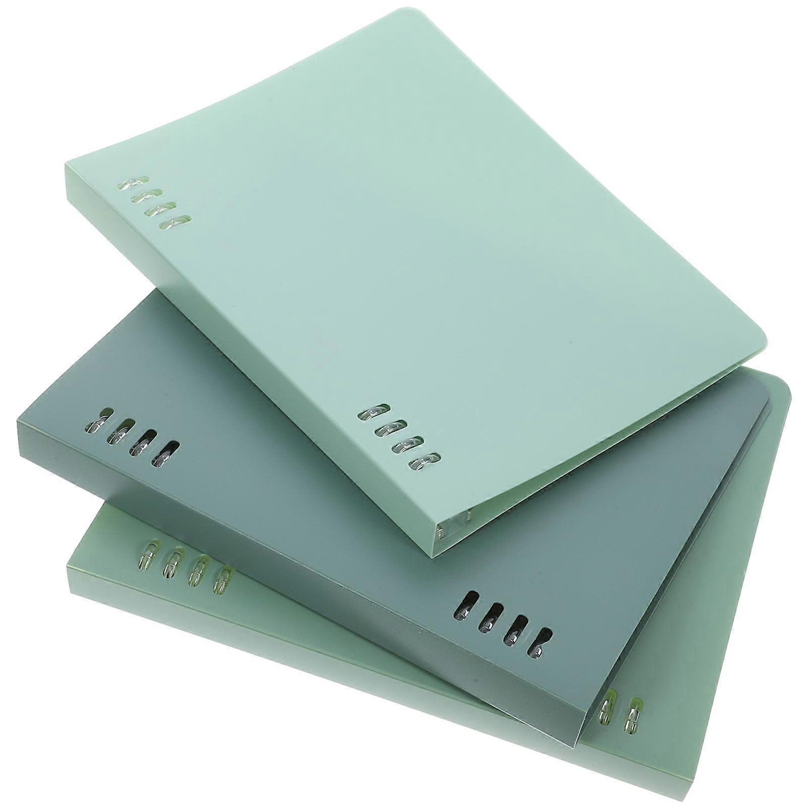 Binder Notebook Cover for Daily Use 12Pcs Multi-Use Loose Leaf Binder Shell