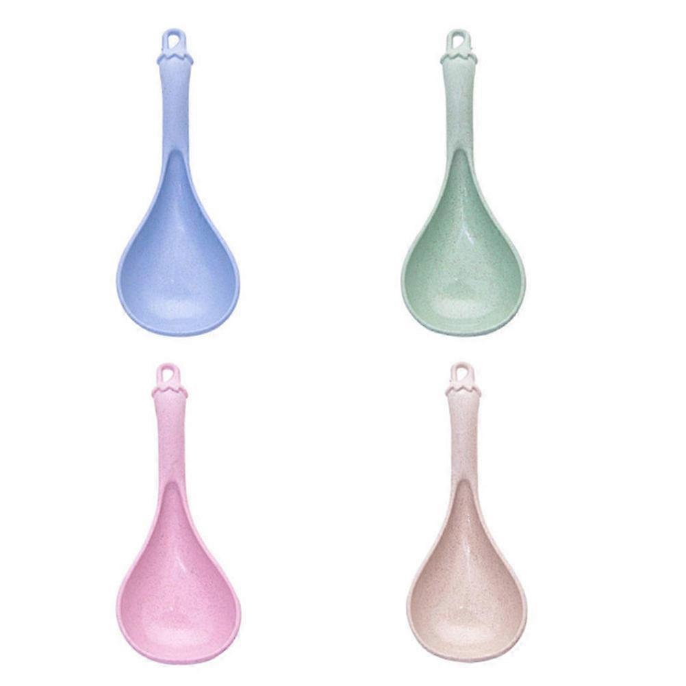 Serving Spoon Food Spoon Hot Pot Spoon Set All Users PP Material 4Set
