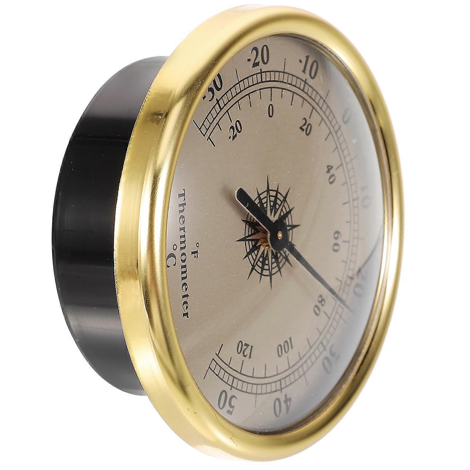 Round Indoor Wall-Mounted Temperature Tool for Nursery