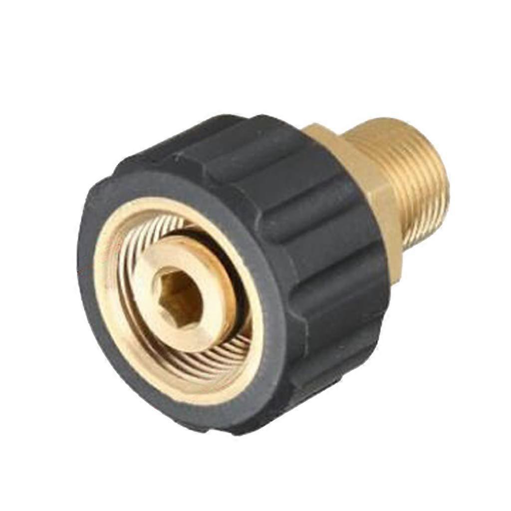 Pressure Washer Adapter M22 Female to G3/8 Female Solid Brass Quick Connect Coupling