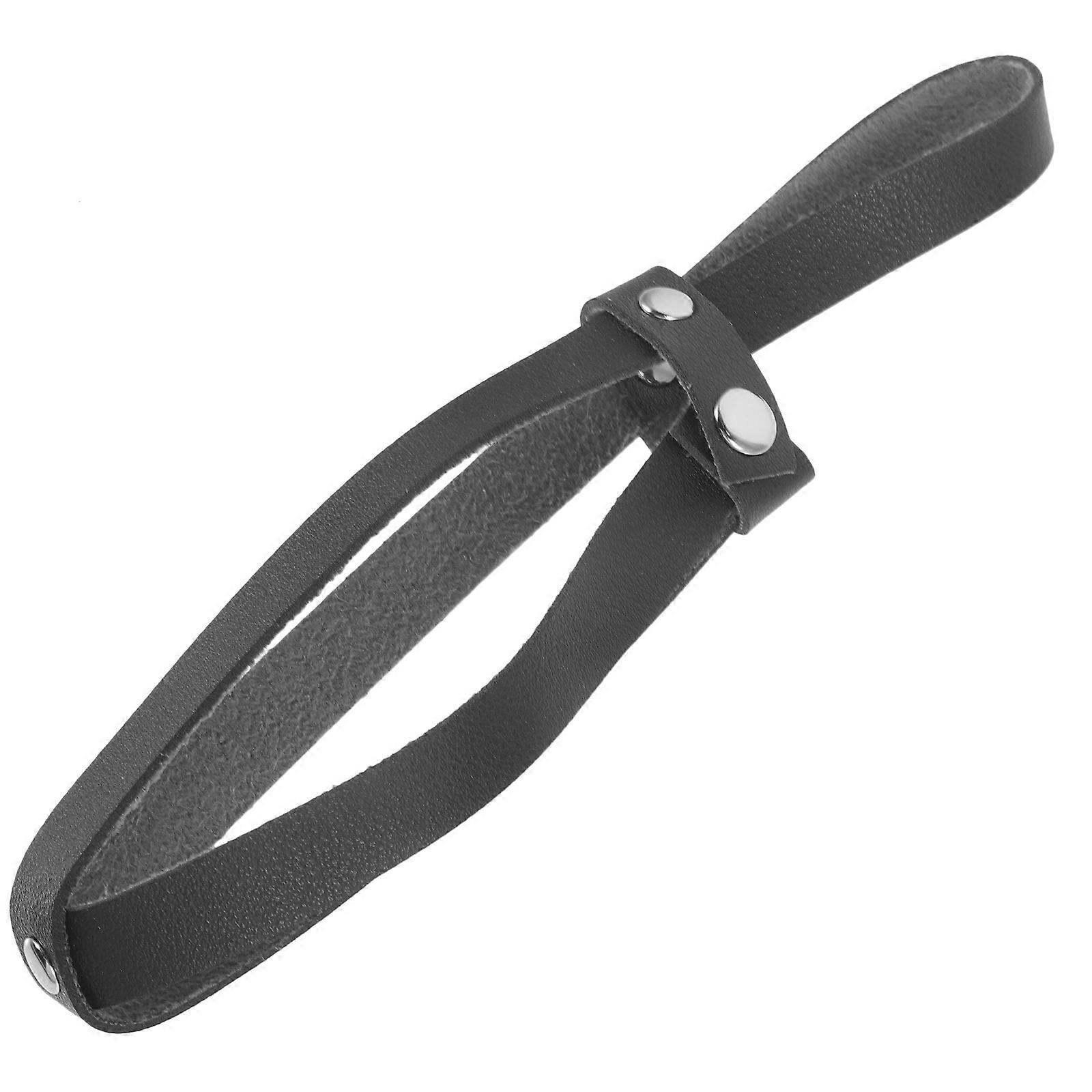 Potion Bottle Belt Cover for Small Bottle Holder Black