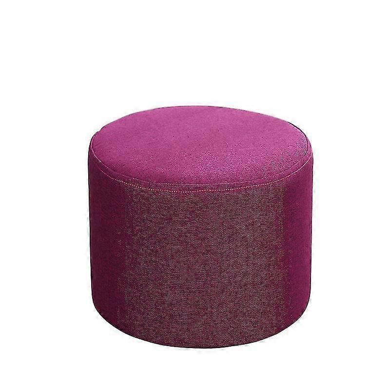 Upholstered Round Storage Ottoman 26-27s