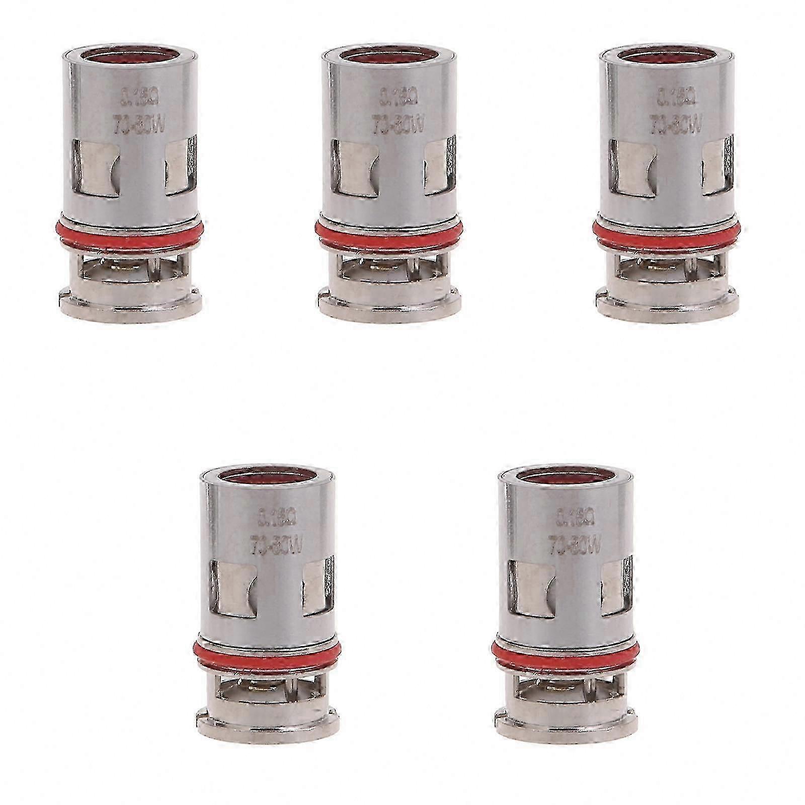 GTX E-Cigarette Atomizer Core 5PCS, 0.15-1.2ohm Metal Coil for Long-Lasting Vaping