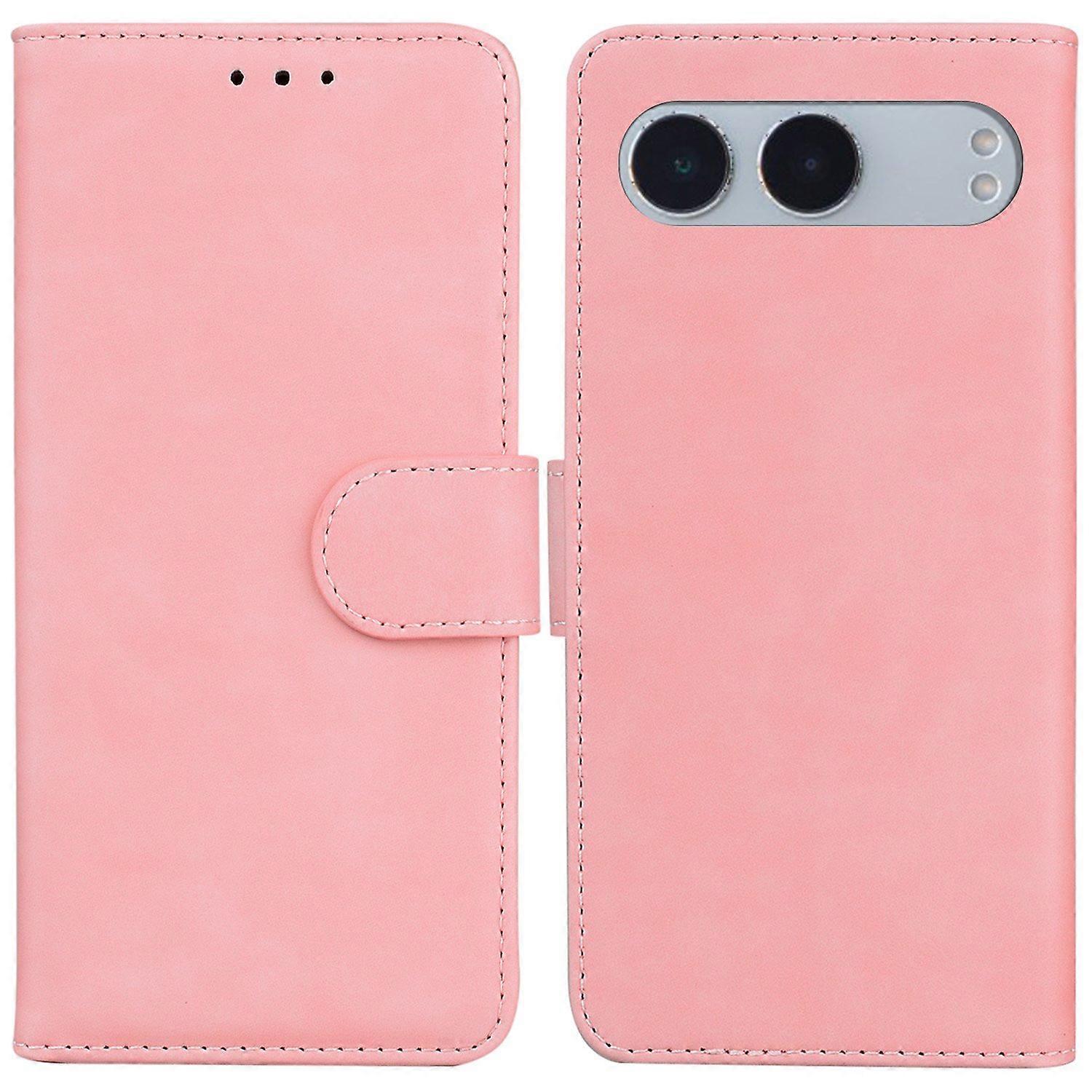 For OnePlus Nord 4 Case Solid Color Leather Wallet Phone Cover