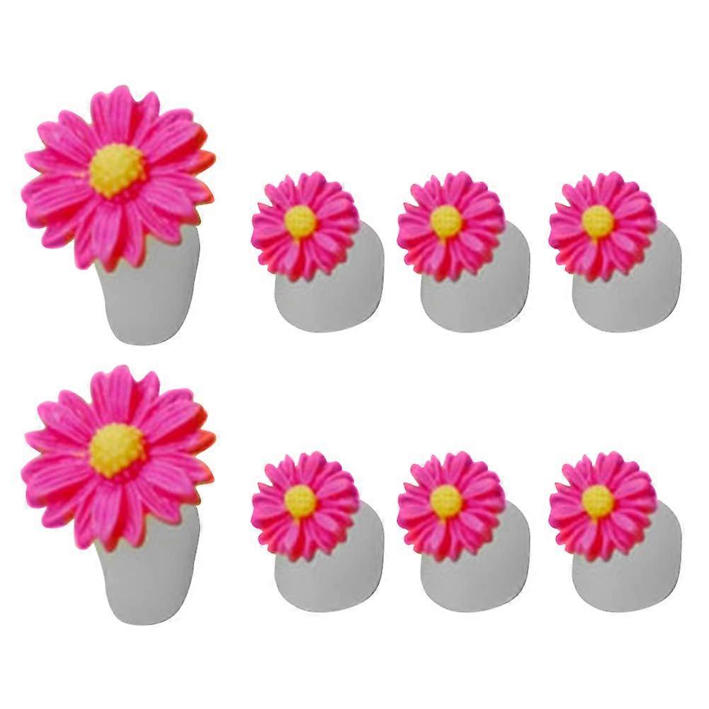 Toe Separators 8pcs Soft Silicone Pedicure Toe Spacers for Nail Polish Smudge Reusable Design