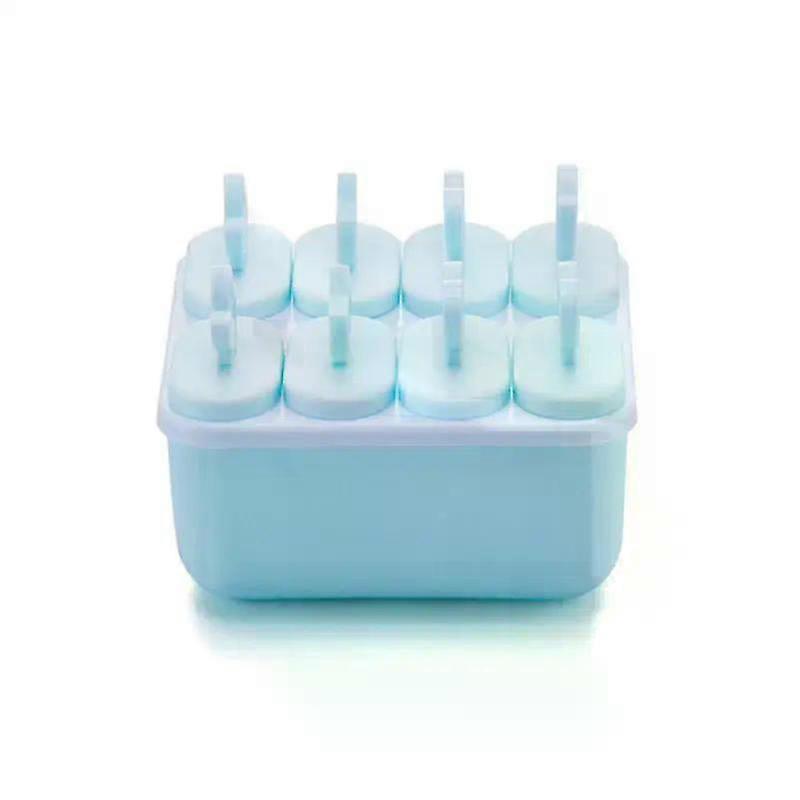 Popsicle Molds 6/8 Grid Reusable Silicone Ice Pop Maker with Easy Release and Secure Stick Design