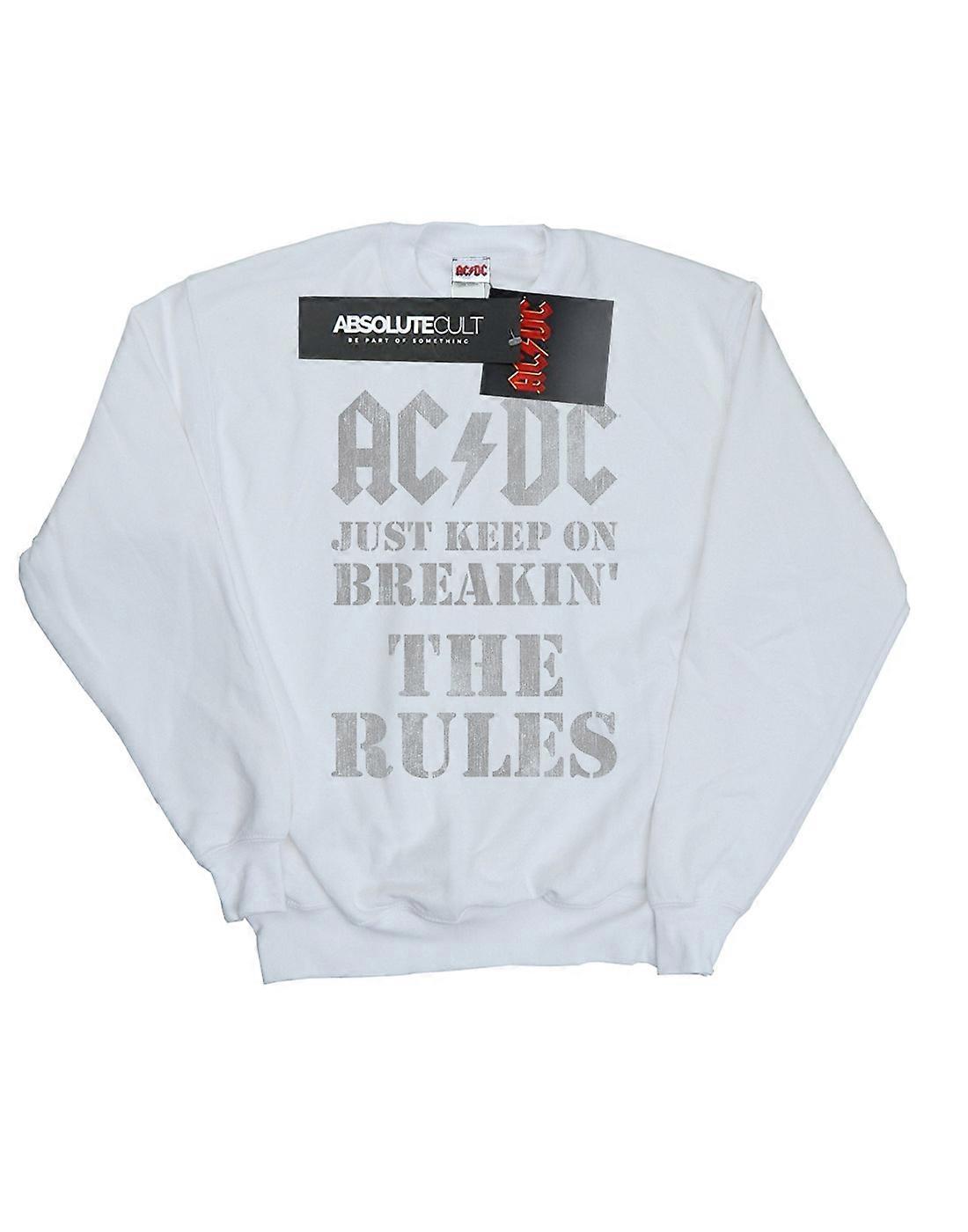 AC/DC Women's Just Keep On Breaking The Rules Sweatshirt