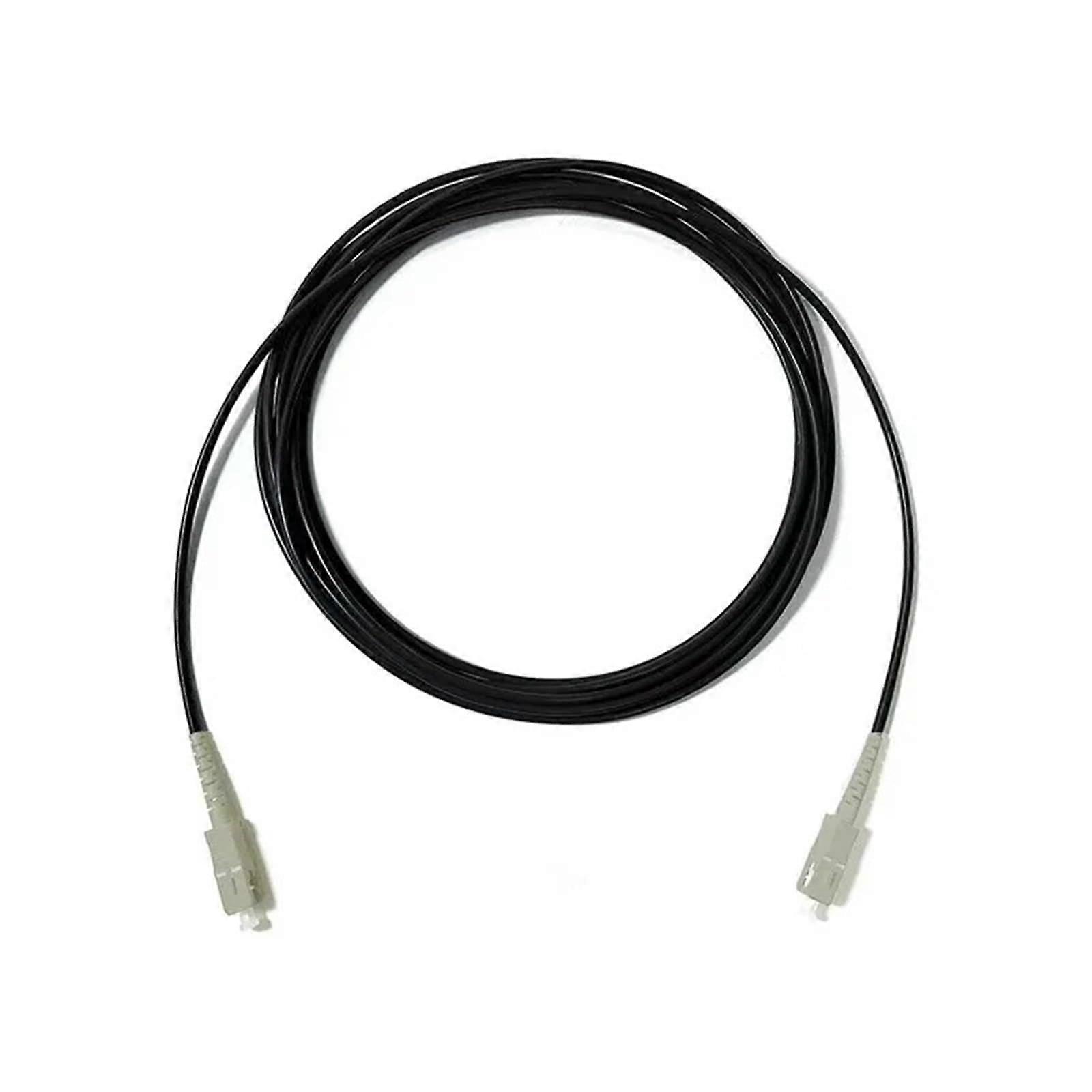 Armored OM4 SCSC Fiber Optic Cable 80m Speed Data Transfer Outdoor Protection