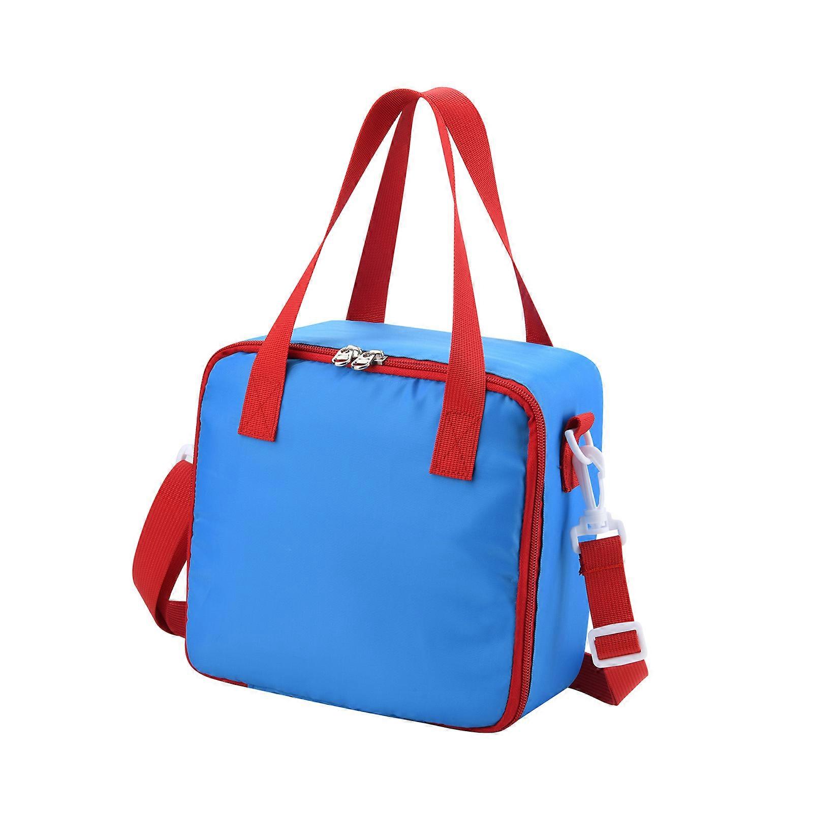 Organizers Bag for Reading Machine Internal Hook Secure Hold Multiple Pockets for Organized Storage Multicolor