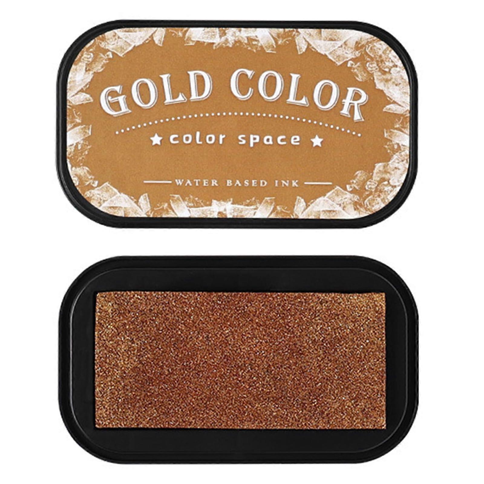 Ink Pad Retro Color QuickDrying for Scrapbooking Card Making Crafts and Document Signing