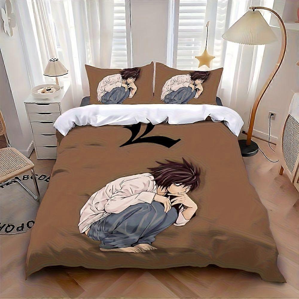 Cool Amine DDEATHS NNOTES Hot Printed Pattern Suitable Suitable for Home Bedrooms Guest Rooms