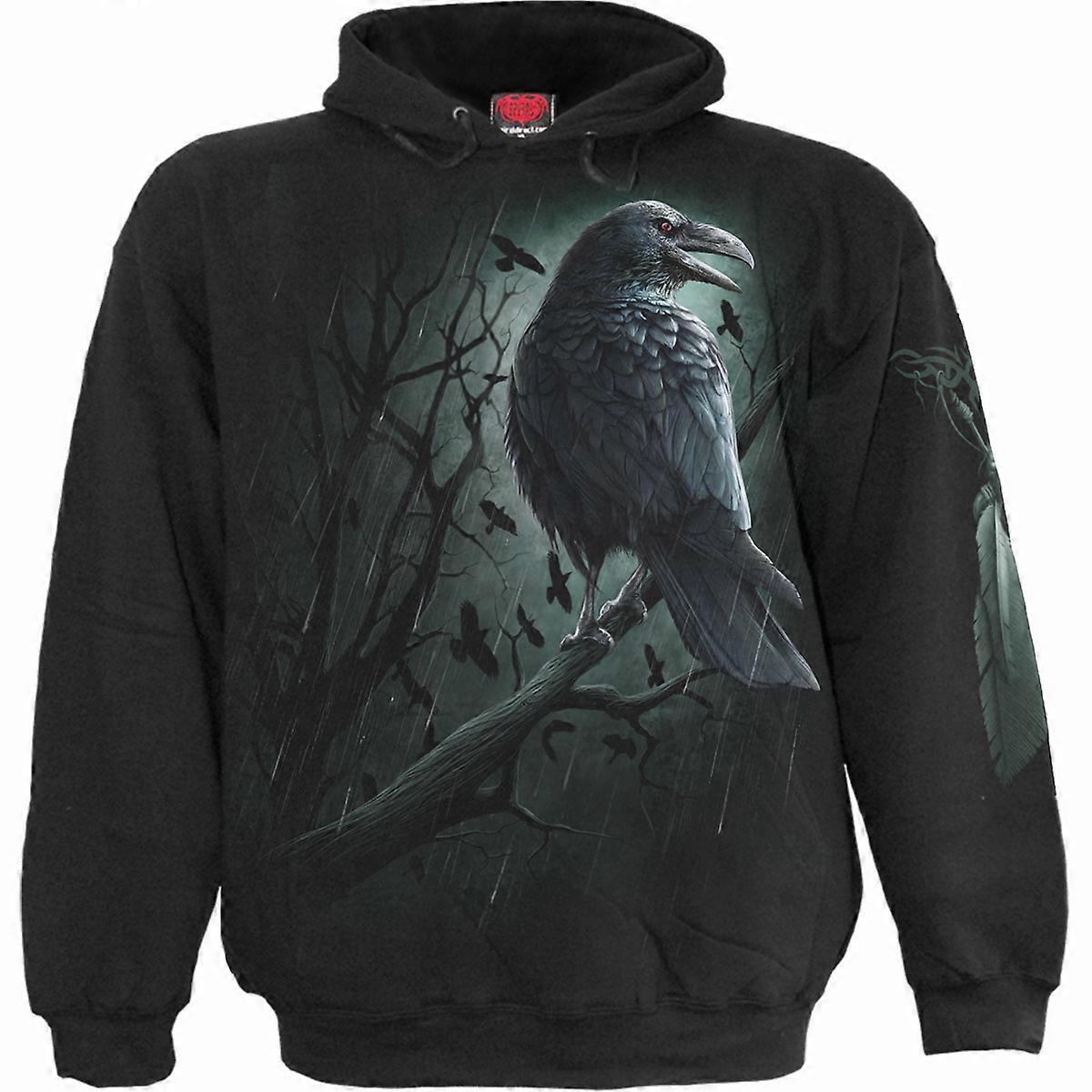 Spiral - SHADOW RAVEN - Hoody Black
