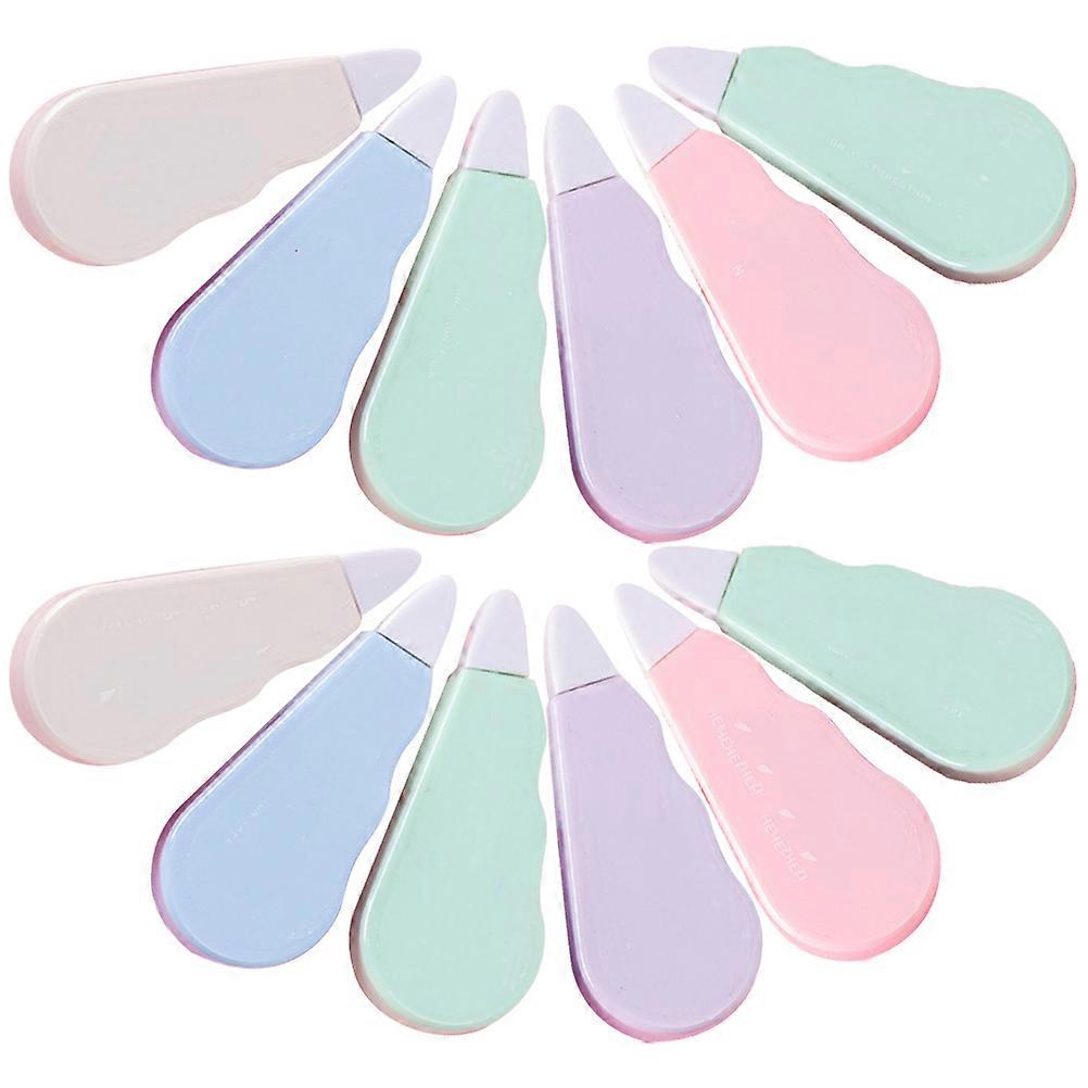 12Pcs Students Correction Tape for Writing Creative Assorted Color