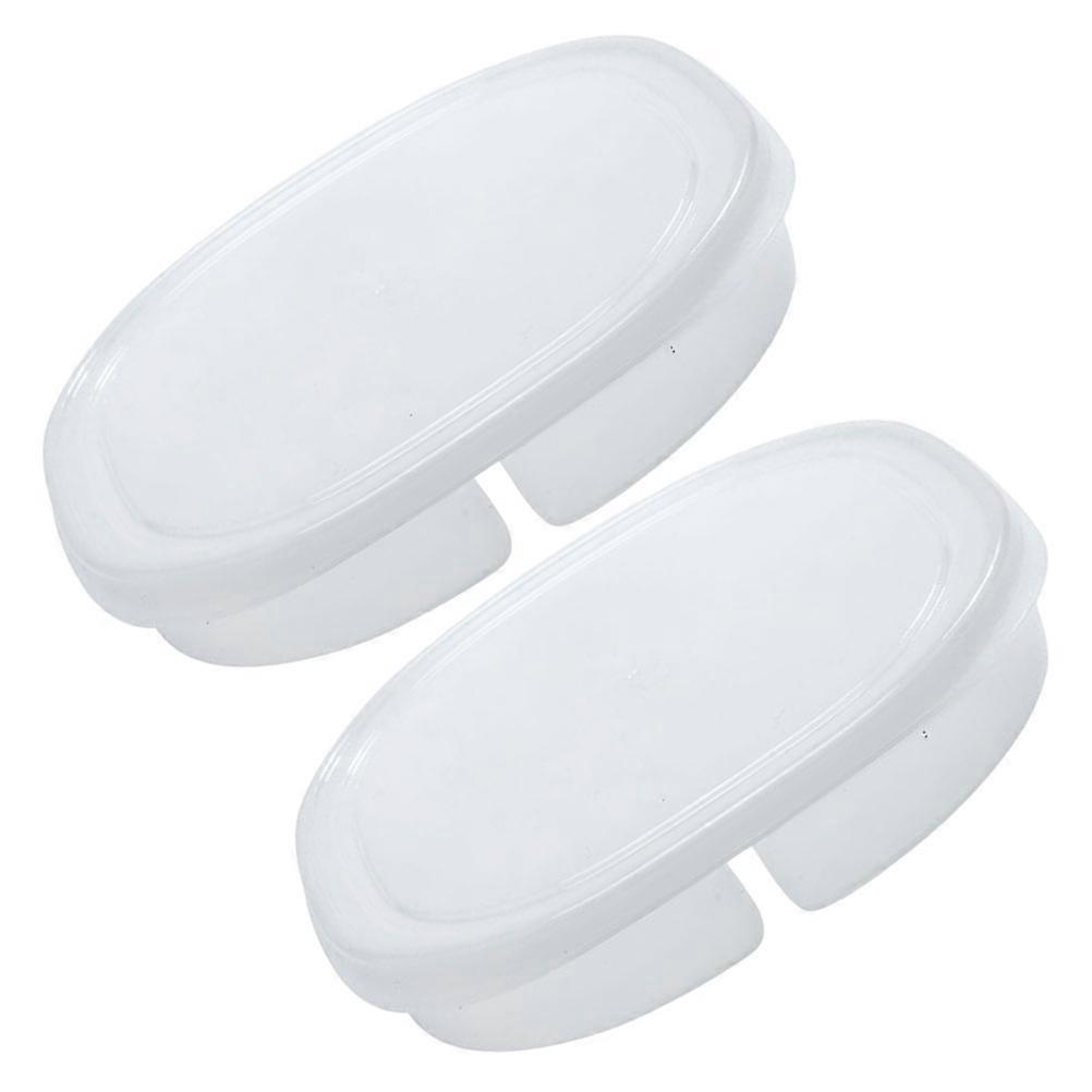 Kitchen Food Fresh Preservation Box for Fresh Keeping 2Pcs White Storage