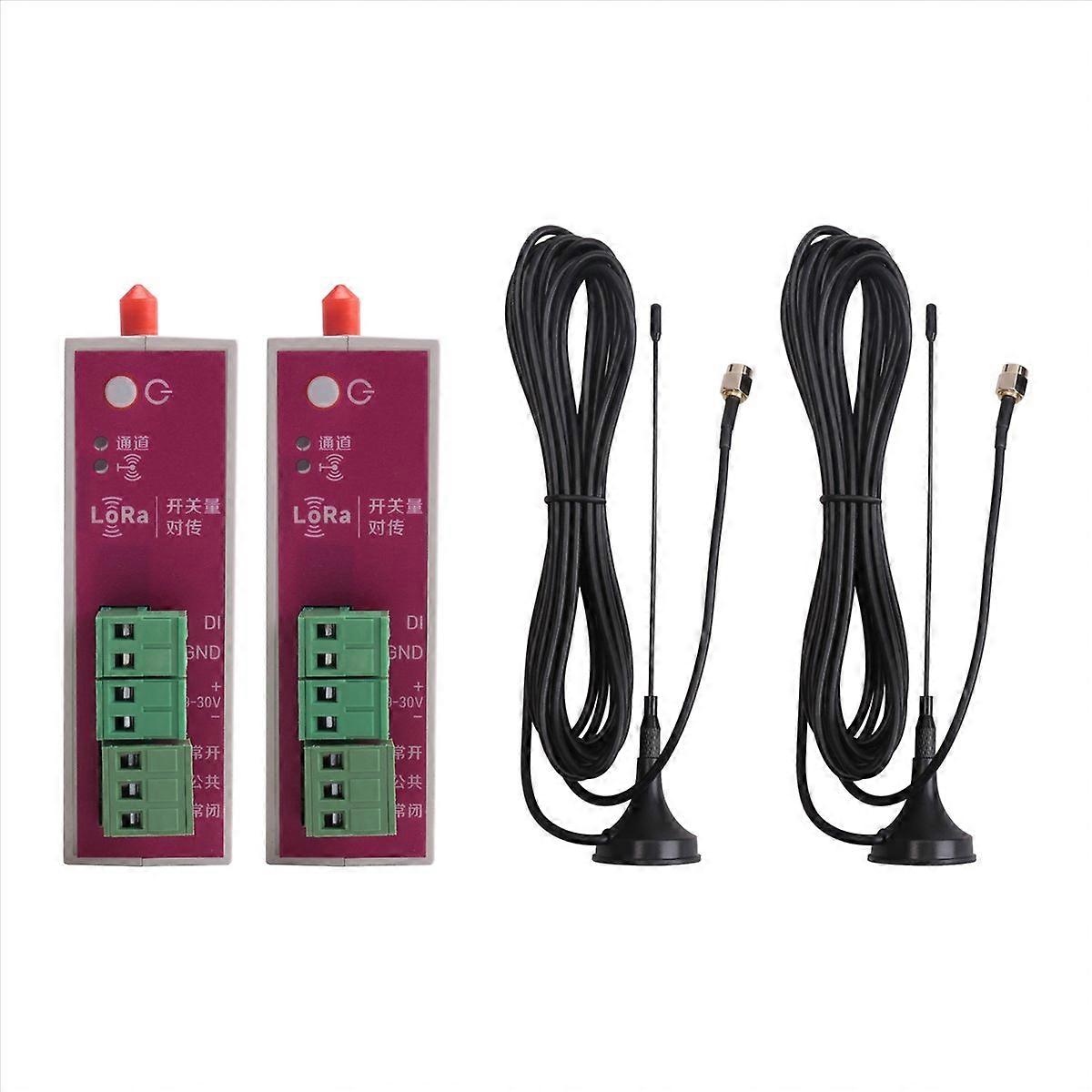 LORA Wireless Intercom Switch Bidirectional Intercom Switch Water Supply Relay Remote Switching Inte