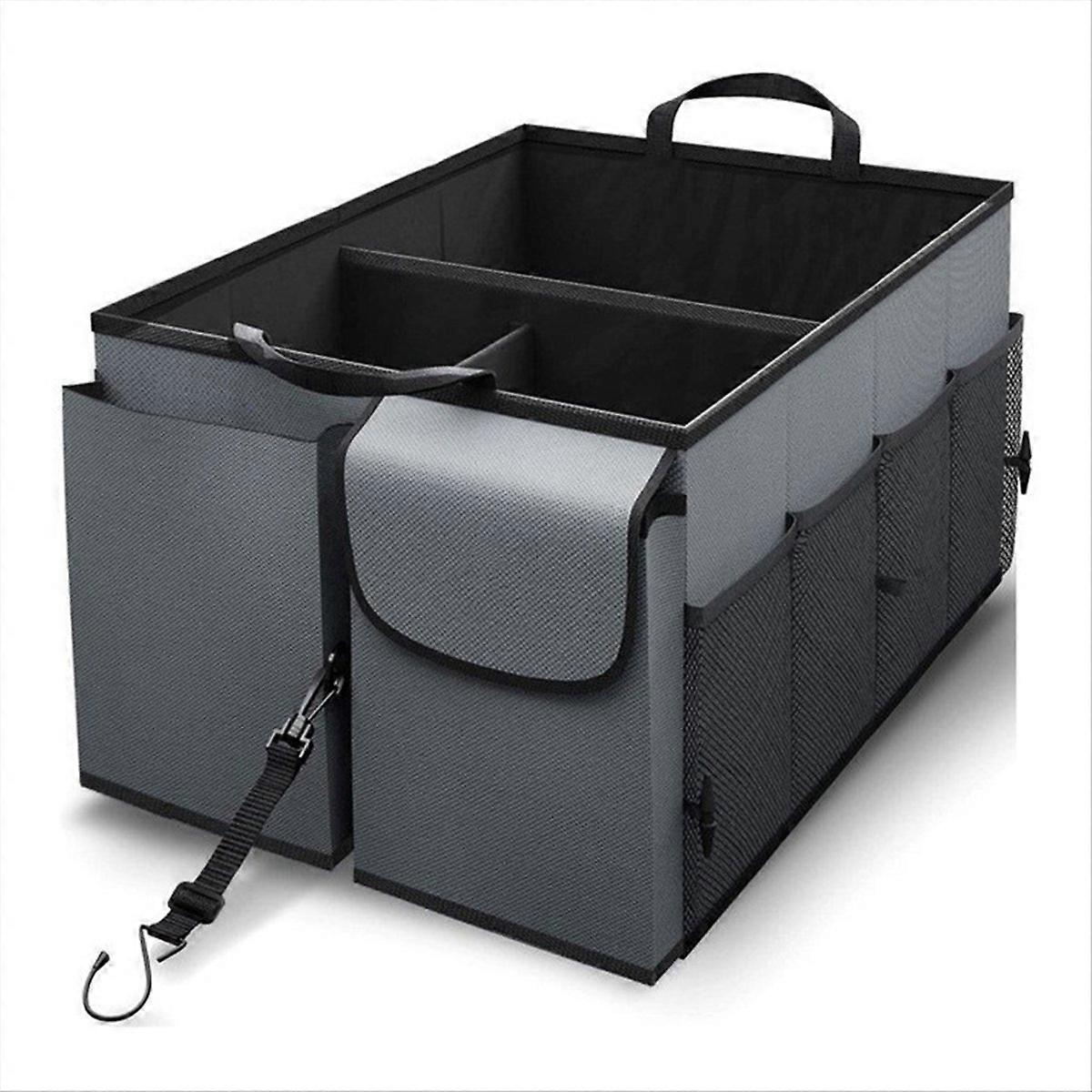 Trunk Organizer for Car - Large-Capacity Car Organizer,Gray