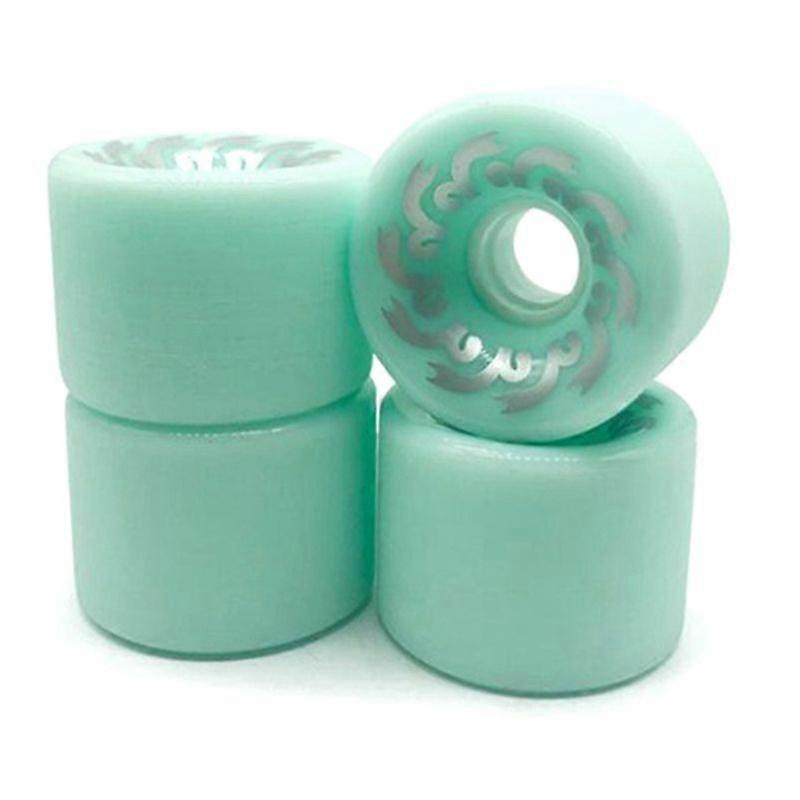 4Pcs Skateboard Accessories Double Warping,Green