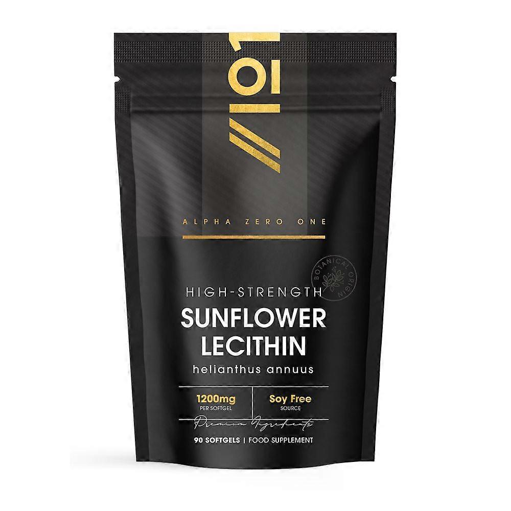 Alpha01 Sunflower Lecithin 1200mg 90 Softgels
